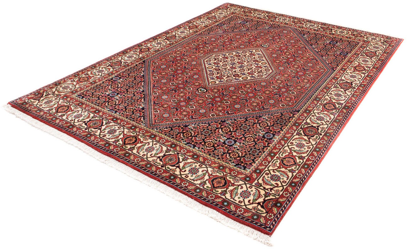Image of morgenland Orientteppich »Perser - Bidjar - 240 x 173 cm - rot«, rechteckig, 15 mm Höhe, Wohnzimmer, Handgeknüpft, Einzelstück mit Zertifikat bei Ackermann Versand Schweiz