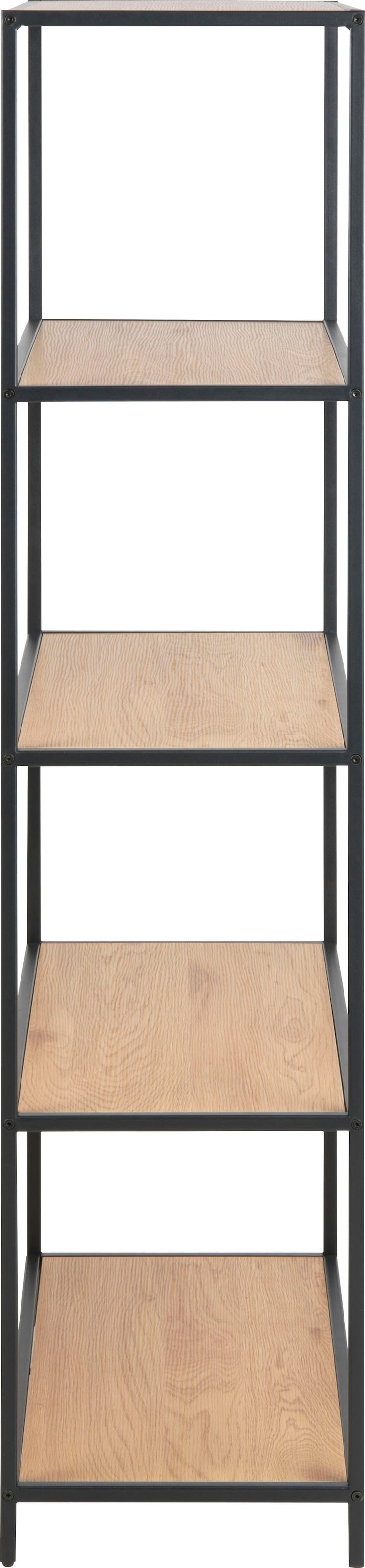 ACTONA GROUP Bücherregal Metallgestell im modernen Industrie-Look, 4 Einlegeböden, Höhe 150 cm