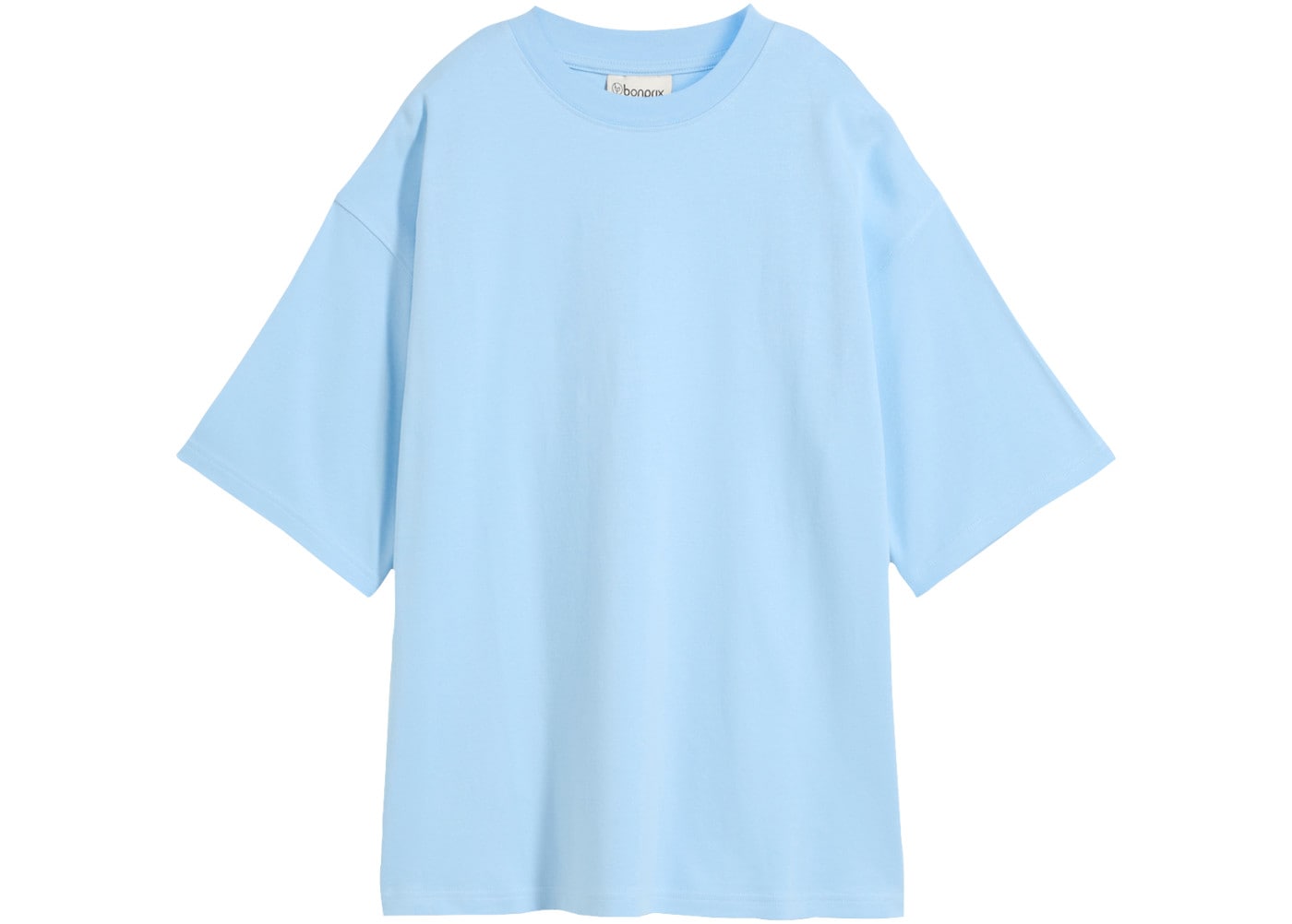 bonprix T-shirt oversize coupe oversize, en coton lourd, tailles jusqu’à XXL