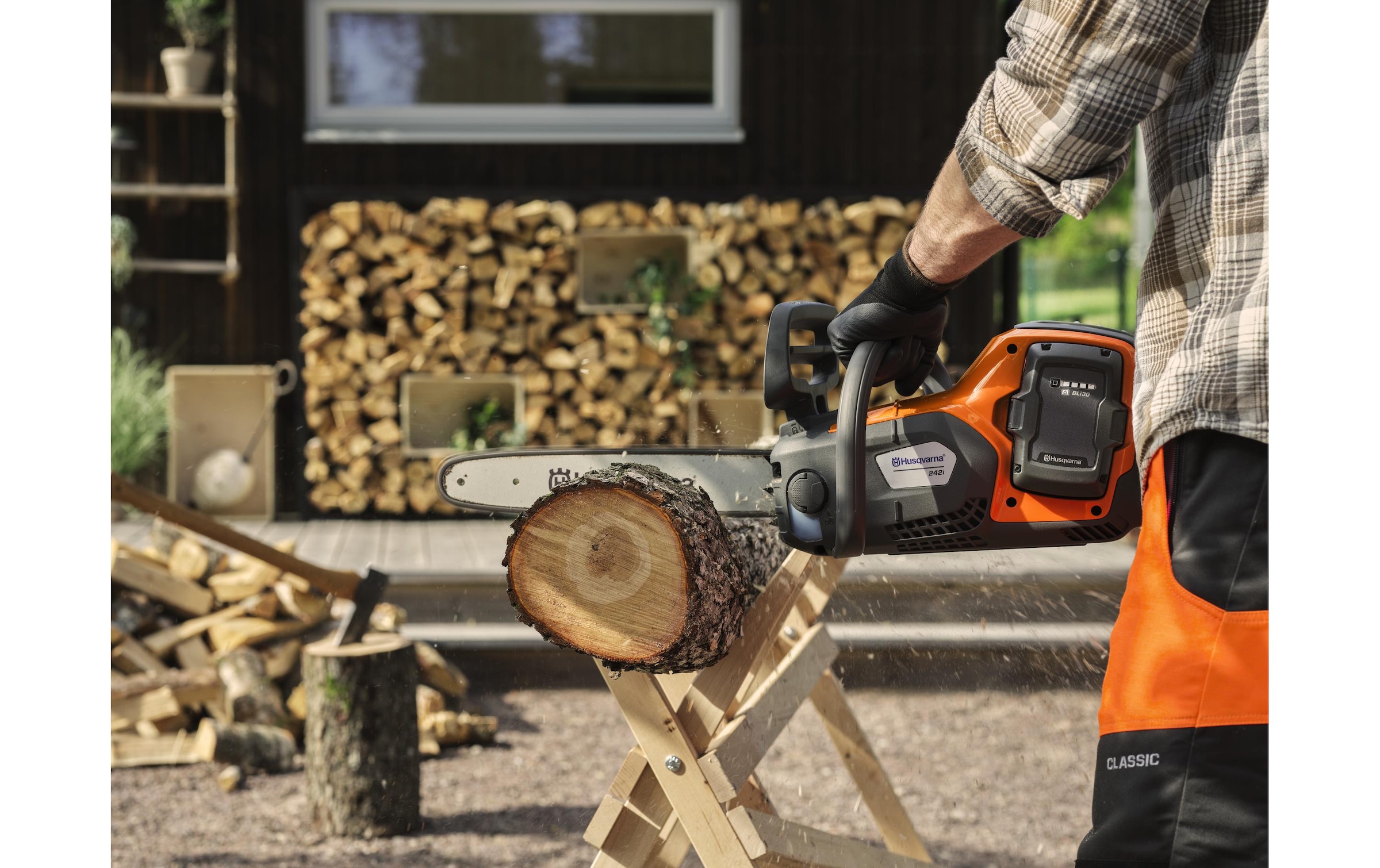 Husqvarna Akku-Kettensäge »242i«