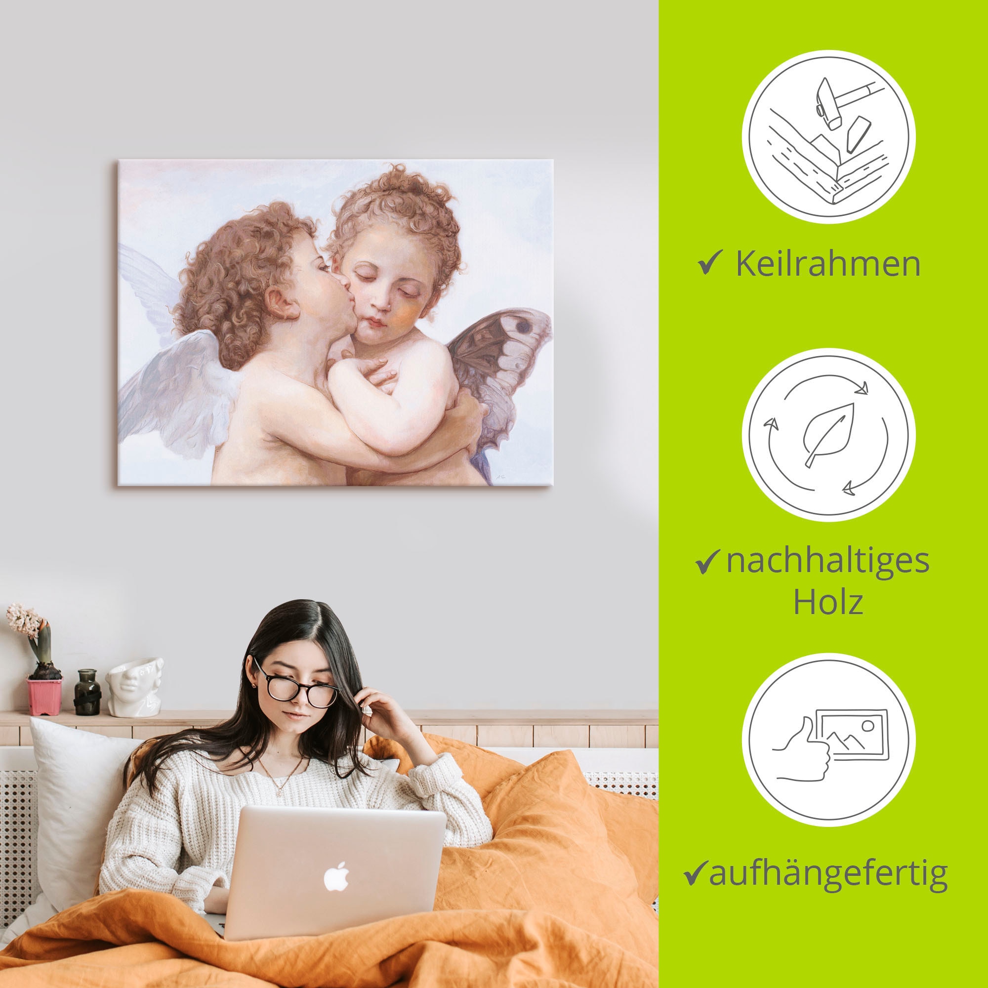 Artland Wandbild »Engel«, Spirituelle Bilder, (1 St.), als Leinwandbild, Poster, Wandaufkleber in verschied. Grössen