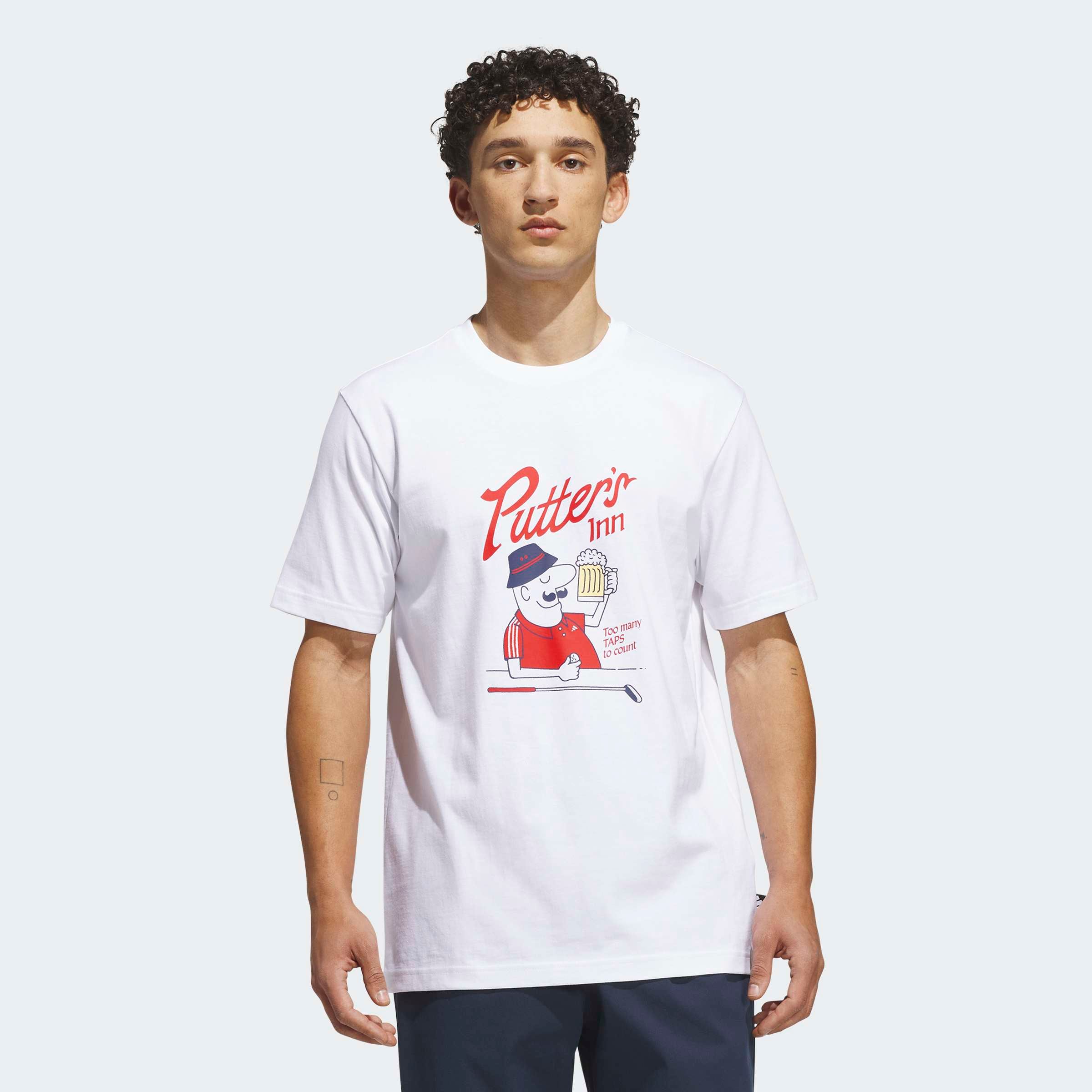 Image of adidas Performance T-Shirt "M CHIP T" für Erwachsene, aus Baumwolle