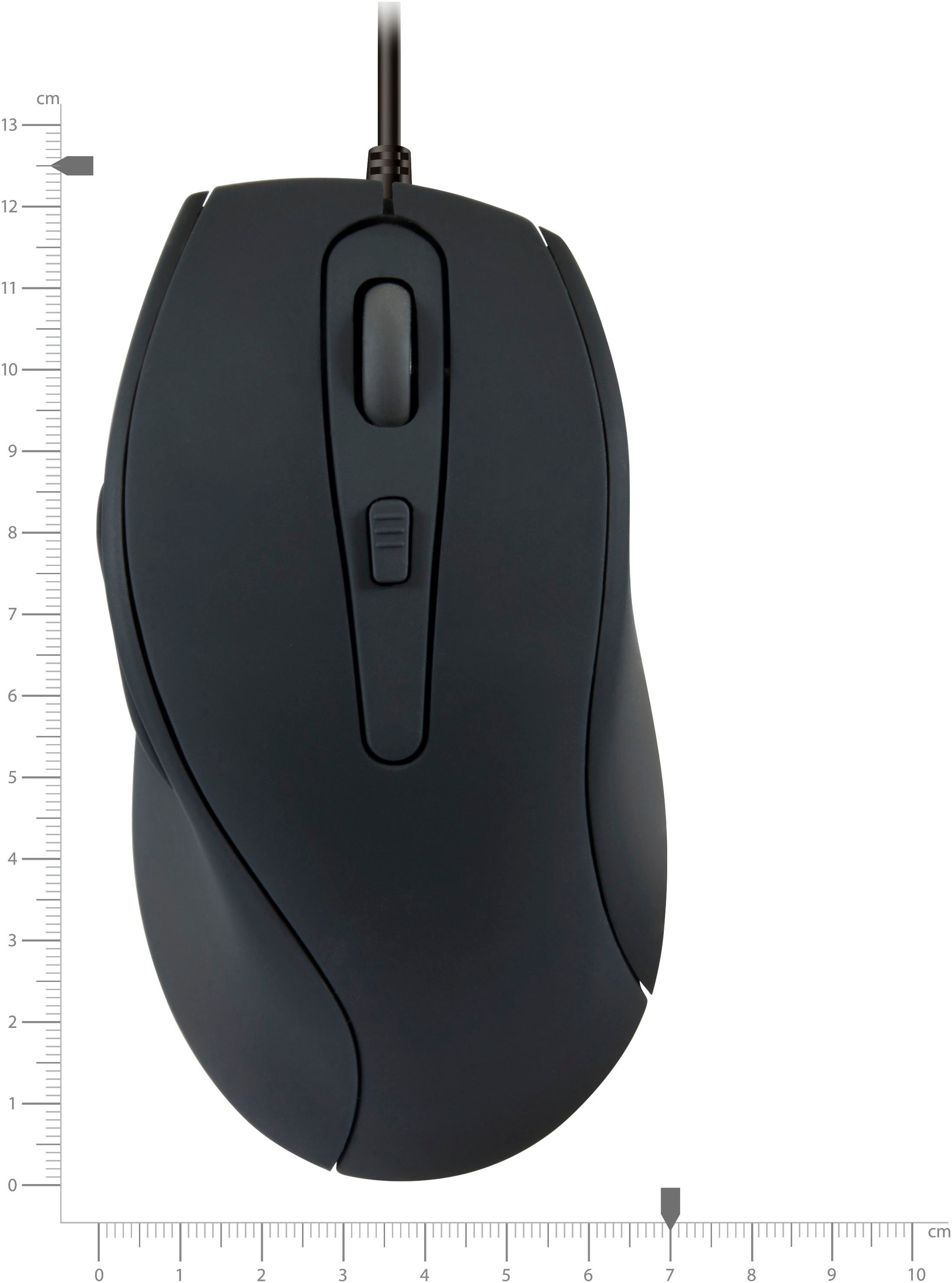 Speedlink Maus »AXON leise & antibakterielle Maus«, kabelgebunden, dpi-Schalter bis 2400 dpi, schwarz