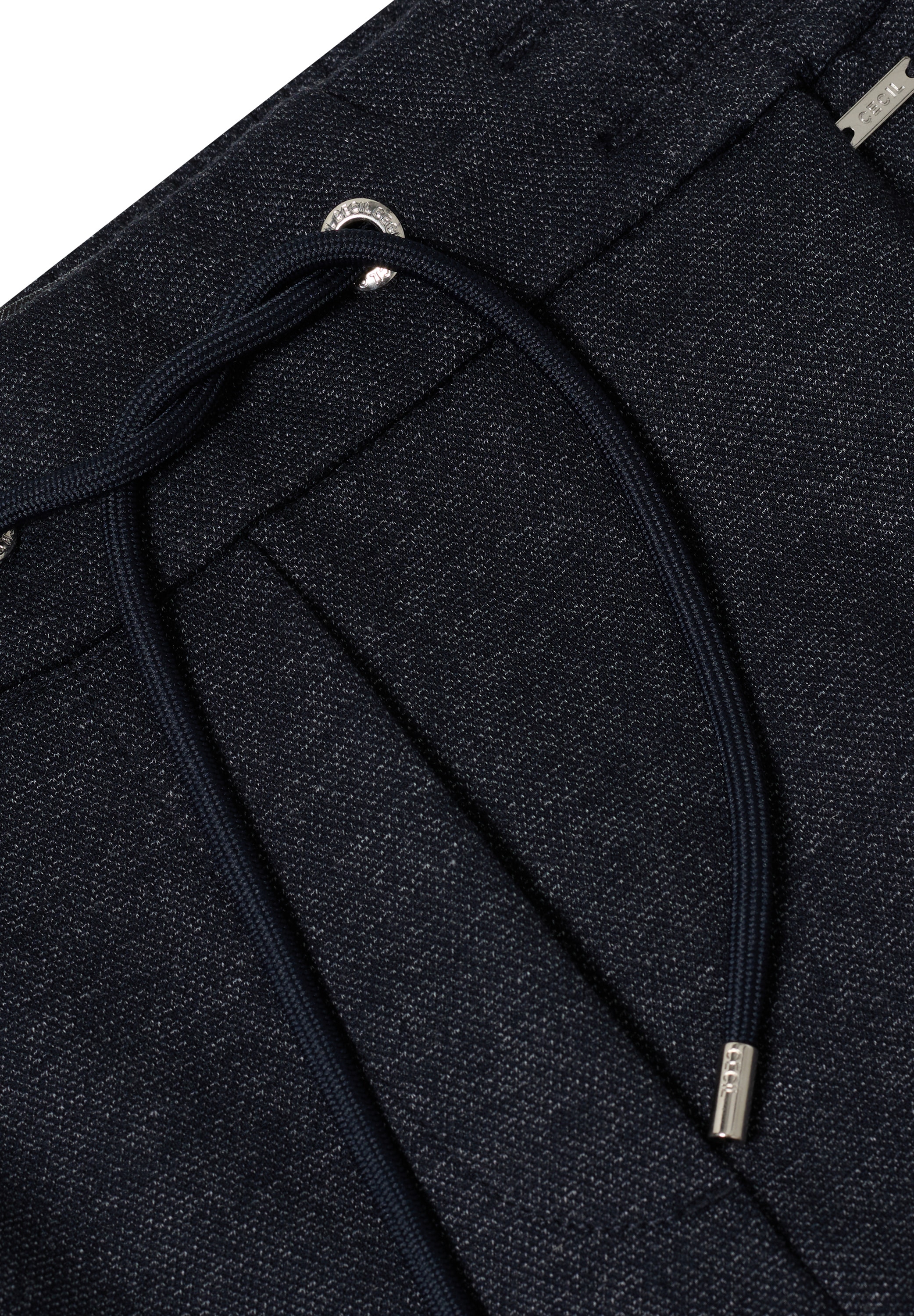 Cecil Stoffhose »Style Tracey«  mit Gummizug und Kordelzug