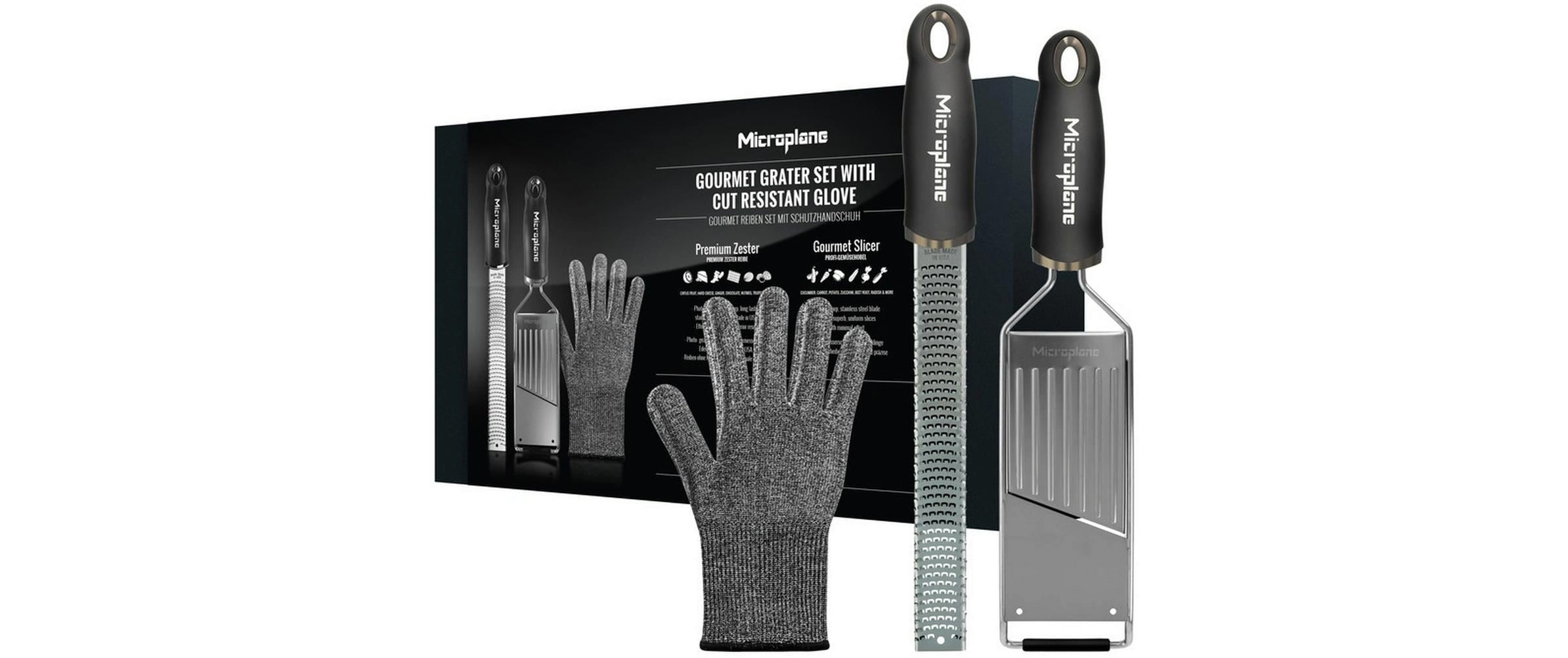 Microplane Küchenreibe »Gourmet Set«