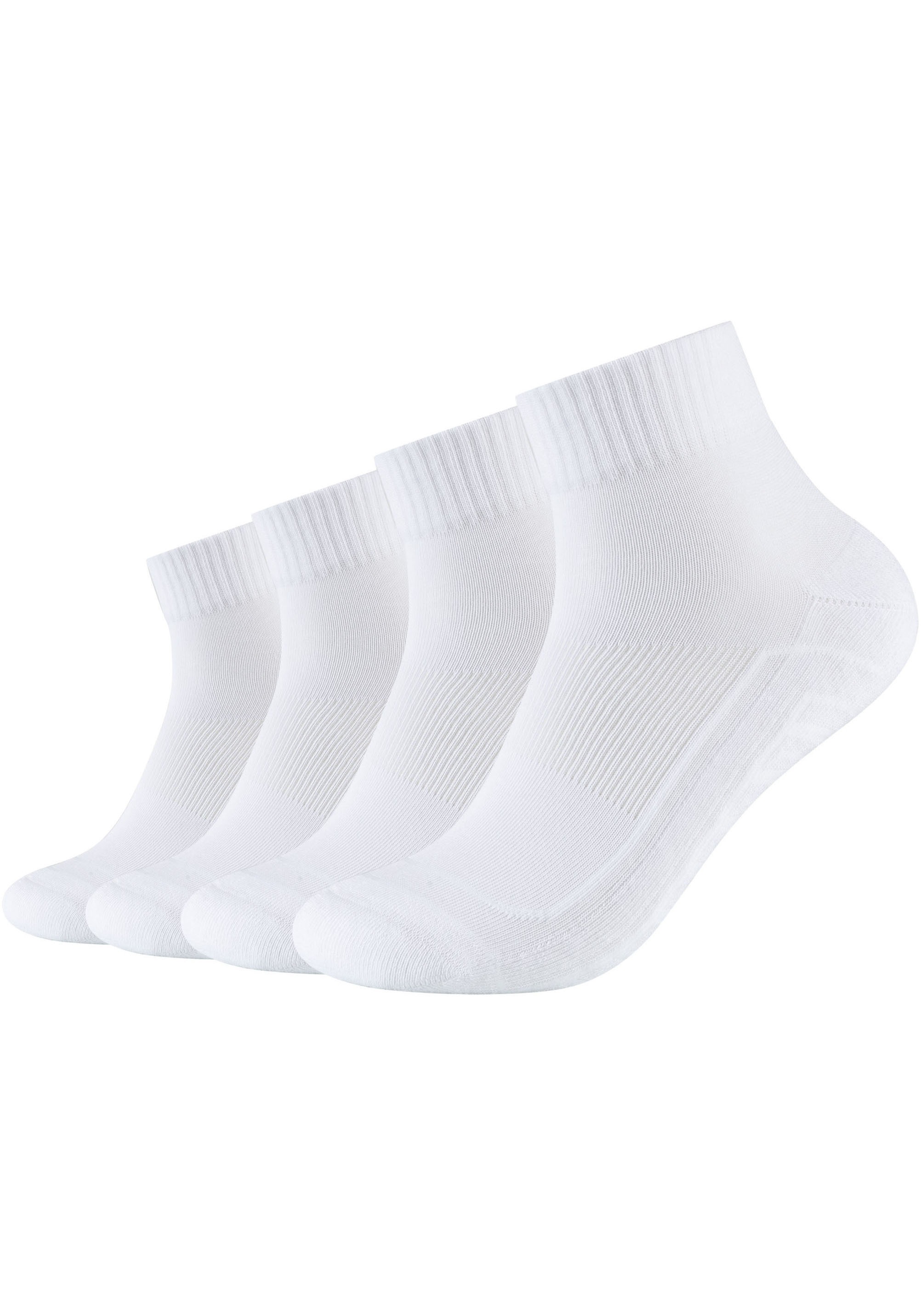 Camano Kurzsocken »ca-soft«, (6 Paar), mit verstärktem Zehenbereich