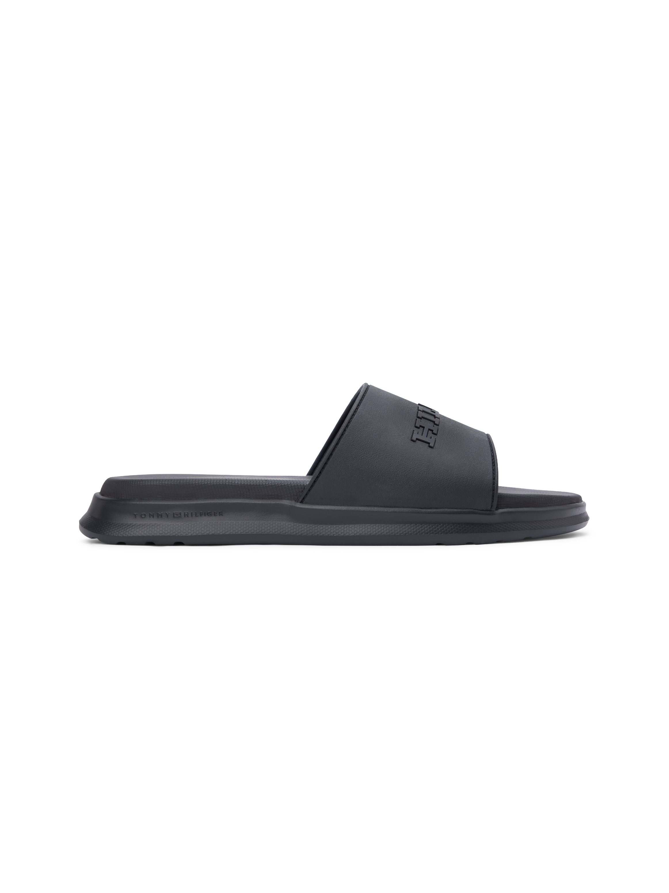 Tommy Hilfiger Pantolette »DUAL DENSITY HILFIGER POOL SLIDE«  Sommerschuh, Schlüpfschuh mit Logoschriftzug