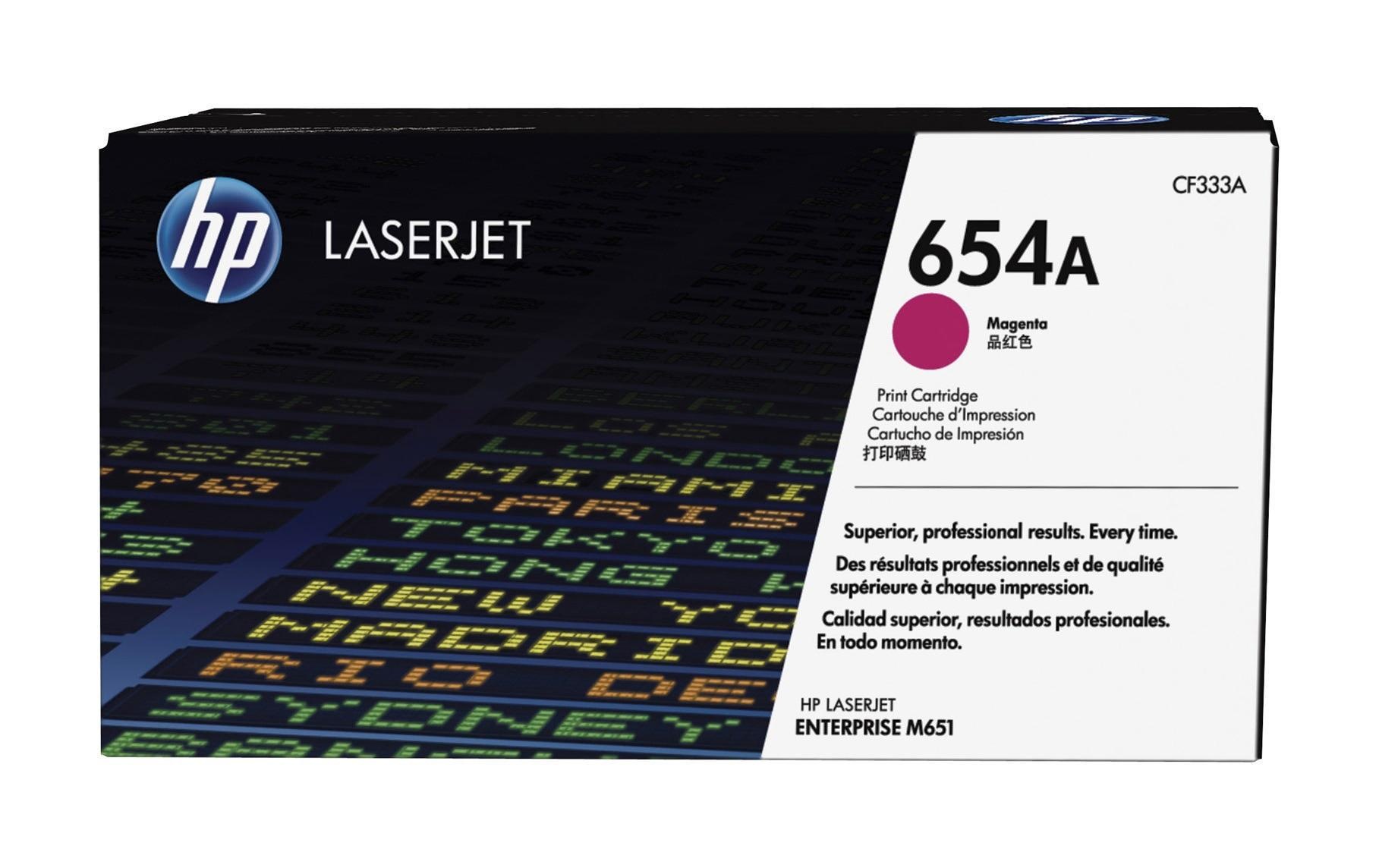 Image of Tonerpatrone "654A - Magenta (CF333A)"