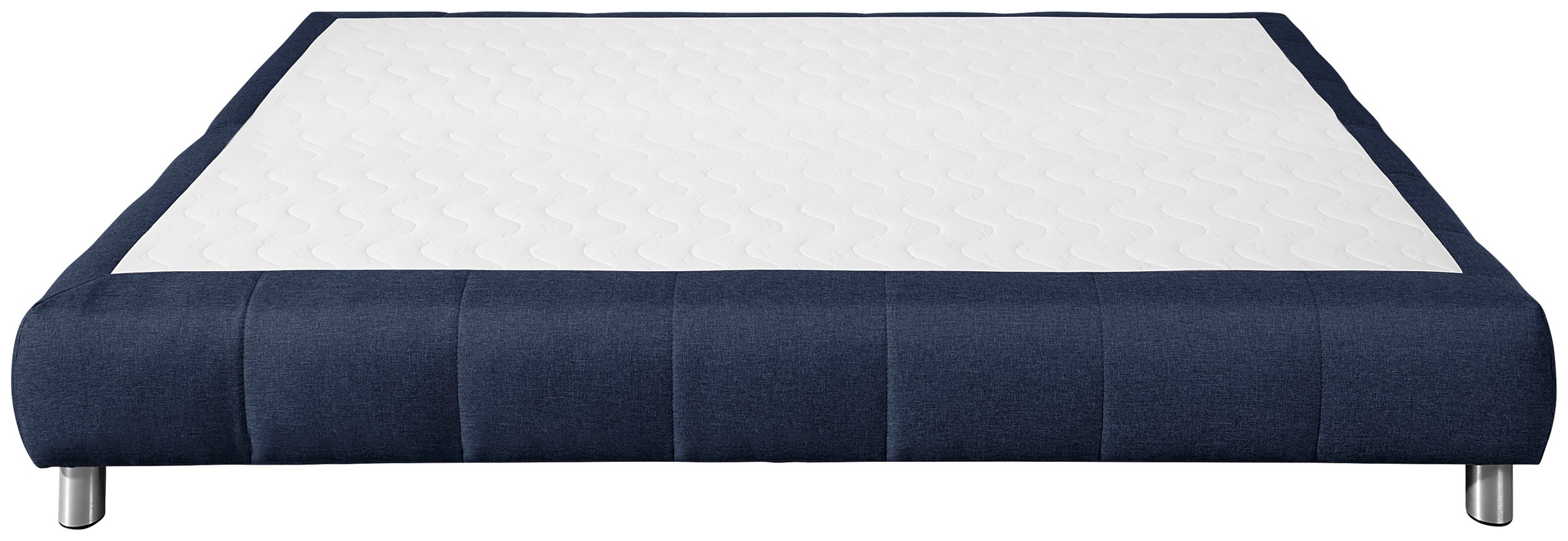 andas Boxspringbett »Salo«, Ohne Kopfteil, inkl. Topper, auch in Überlänge 220 cm