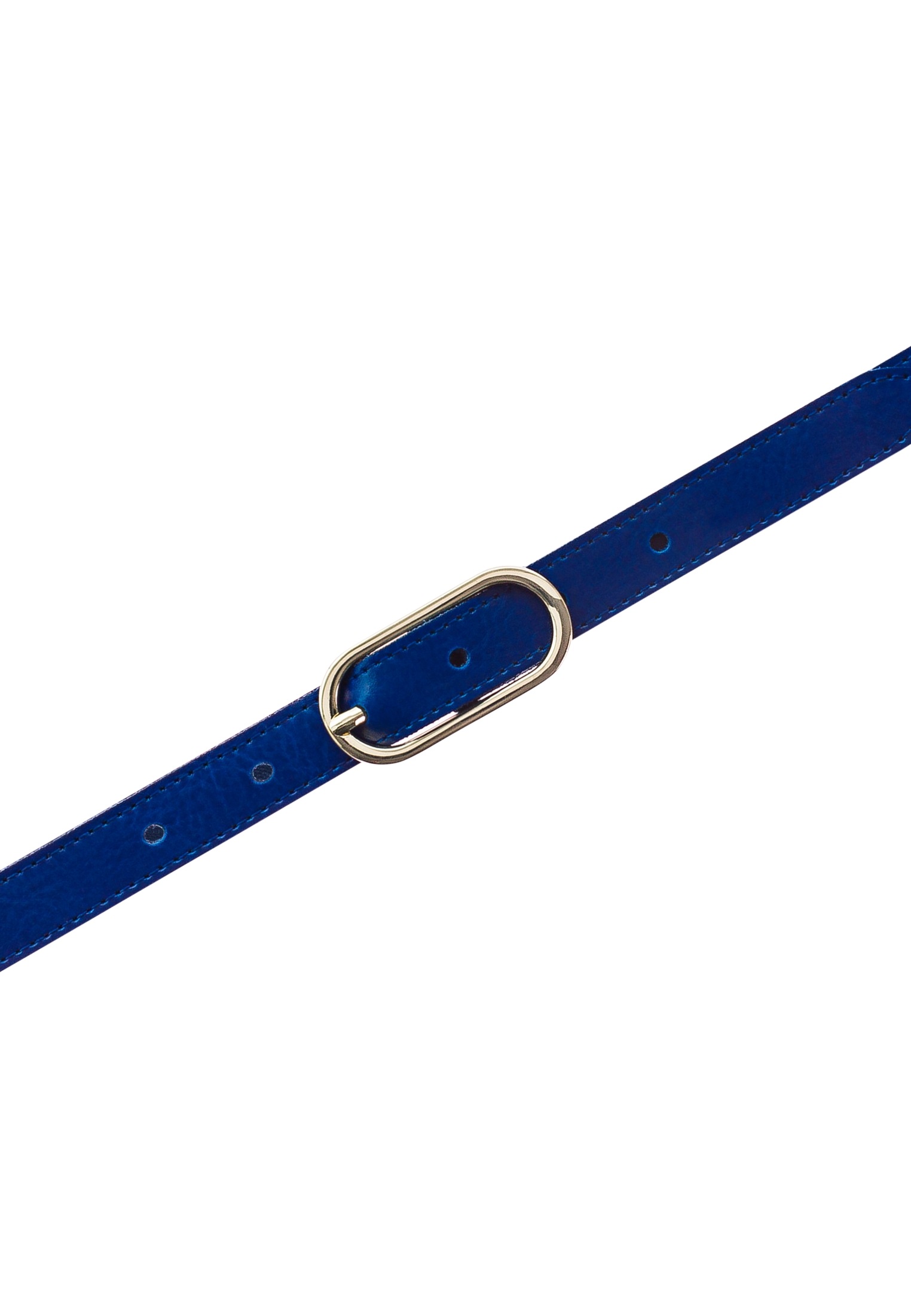 Tamaris Ceinture en cuir »"Claudia Gold"« avec boucle étroite, 2 cm de large, en cuir de vache, uni