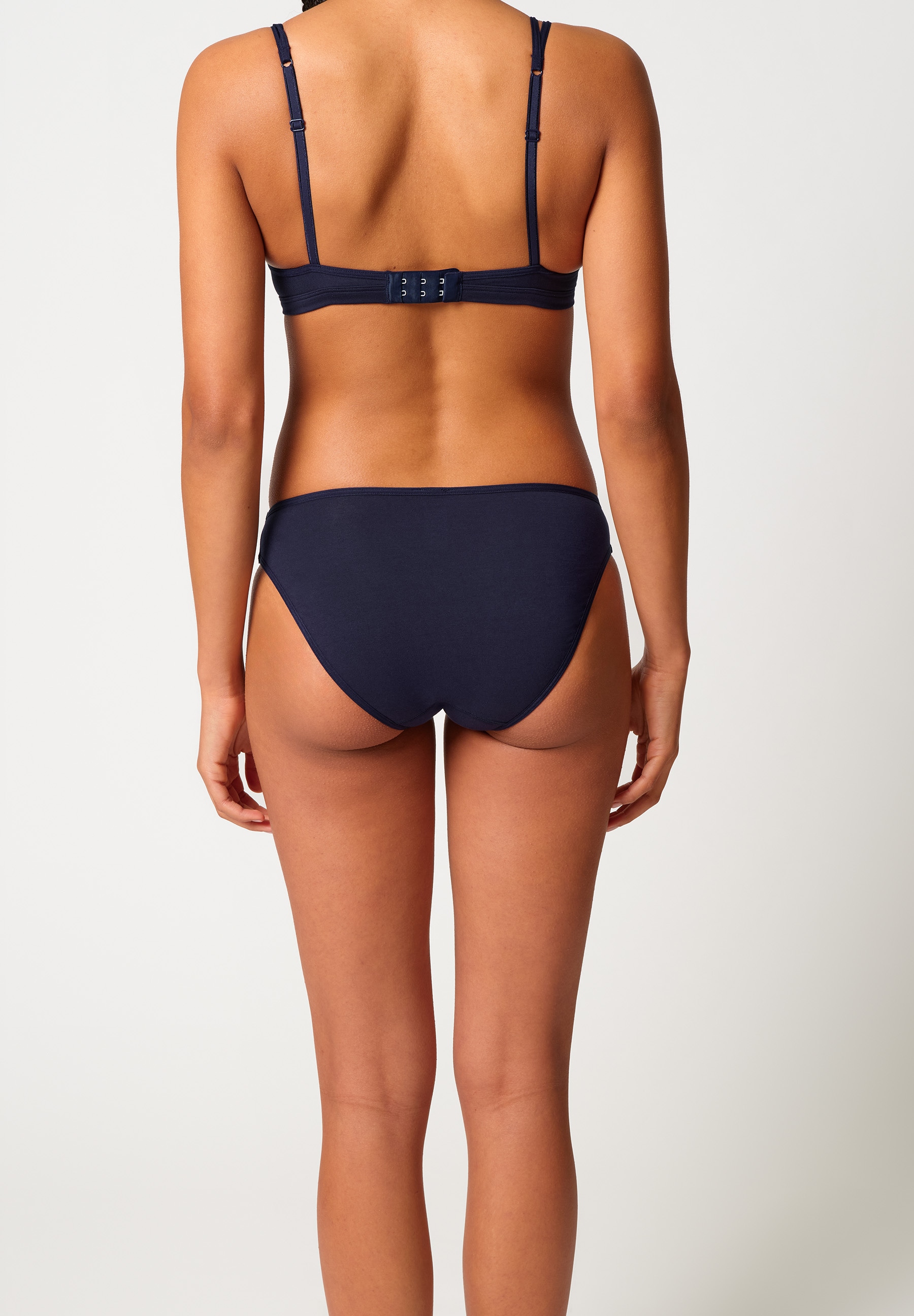 Skiny Slip rio »Cotton Essentials« 3er Pack,  bequem, weich, höher geschnitten, Baumwollmix