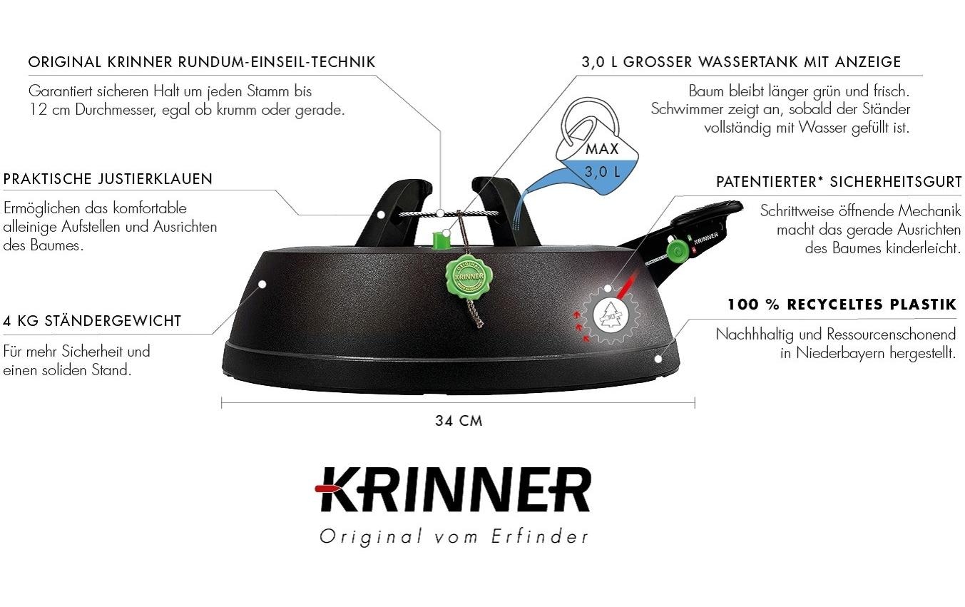 Krinner Christbaumständer »Green Line S«