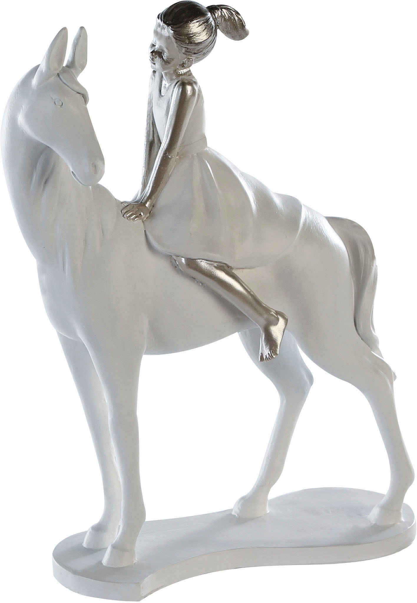 Image of Casablanca by Gilde Dekofigur "Skulptur Girl on Horse"