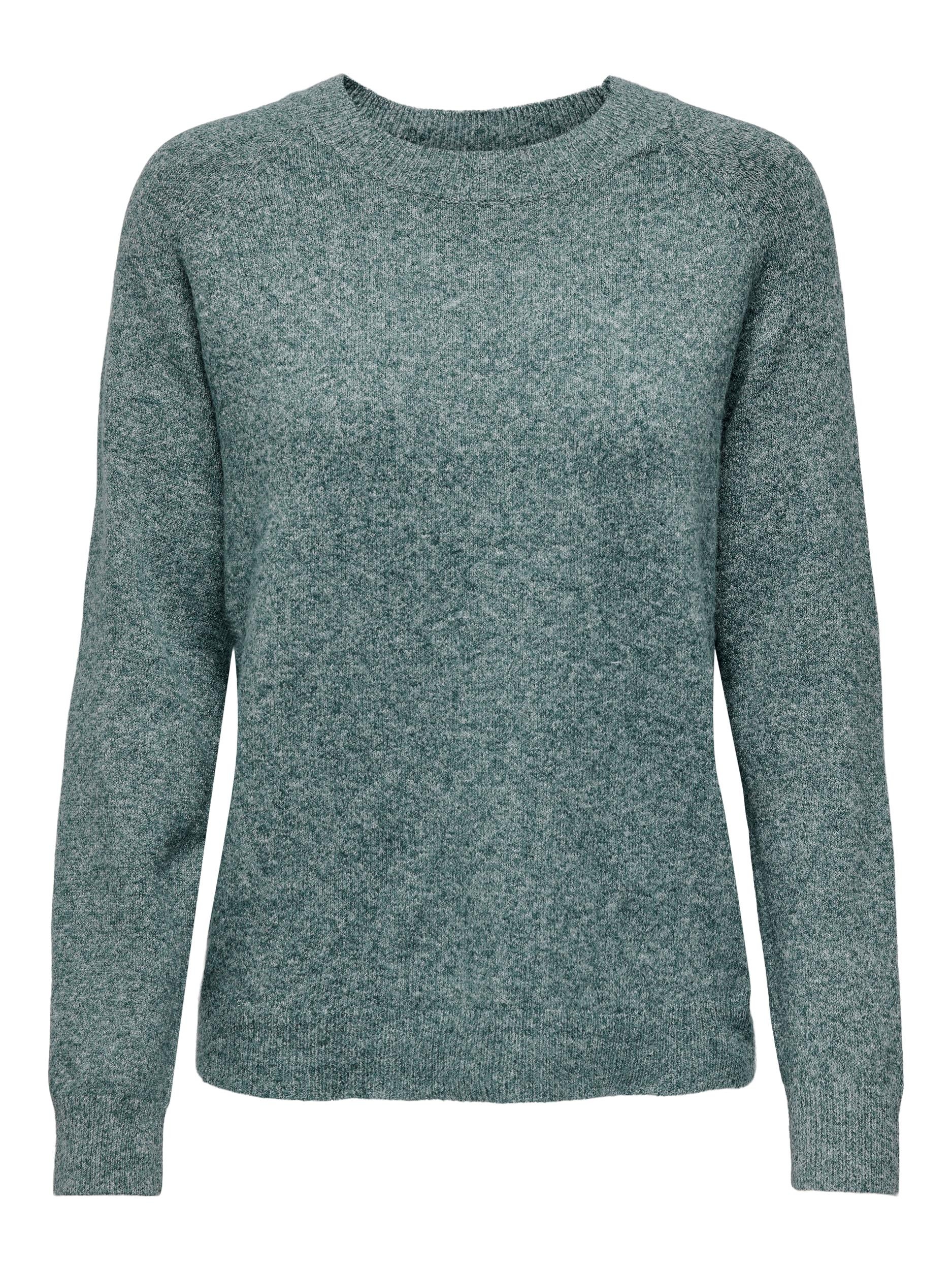 ONLY Rundhalspullover »ONLRICA LIFE L/S PULLOVER KNT NOOS«