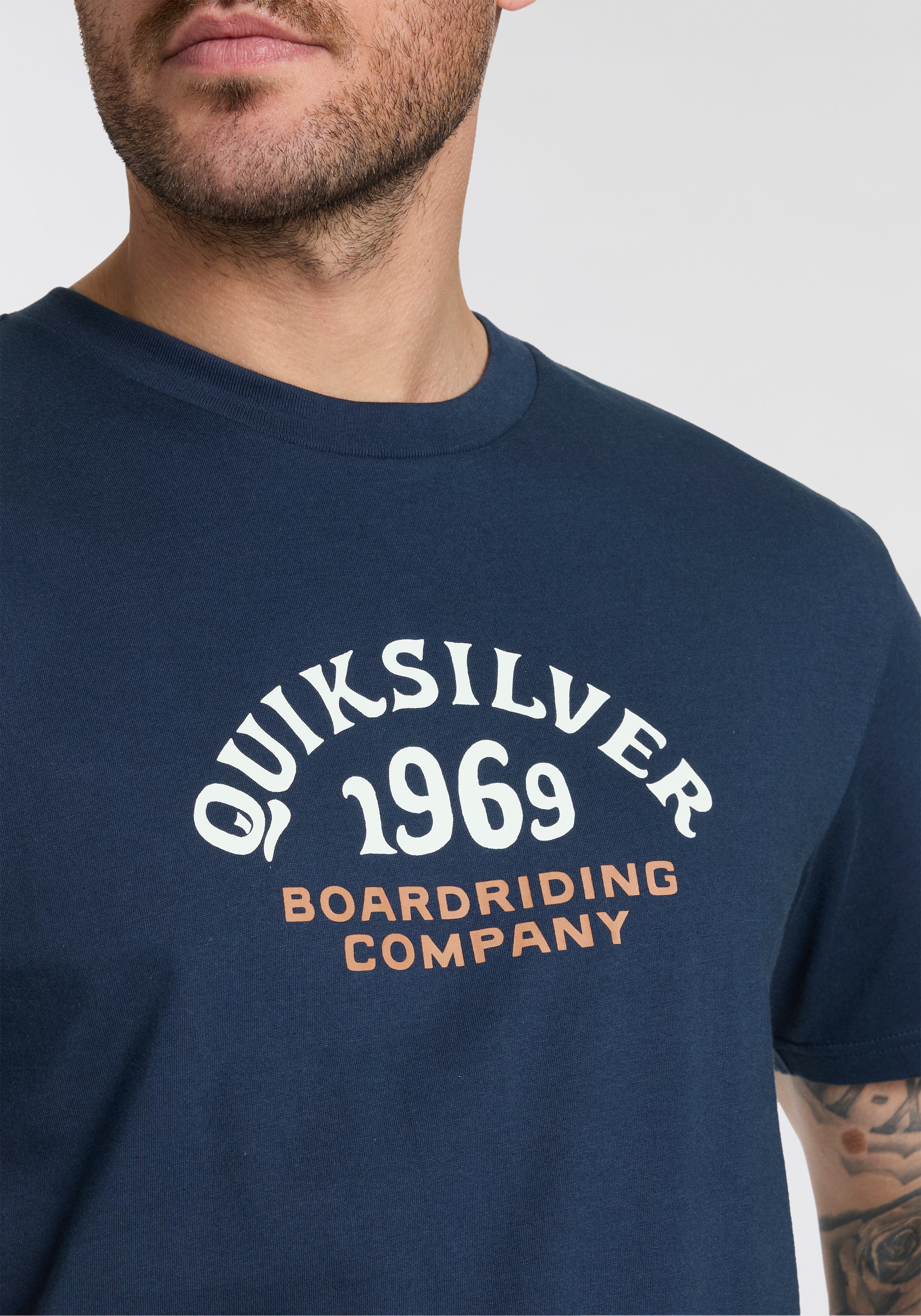 Quiksilver T-Shirt »DISCOCHECK SHORT SLEEVE TEE PACK YM«, (Packung, 2 tlg., 2er-Pack)