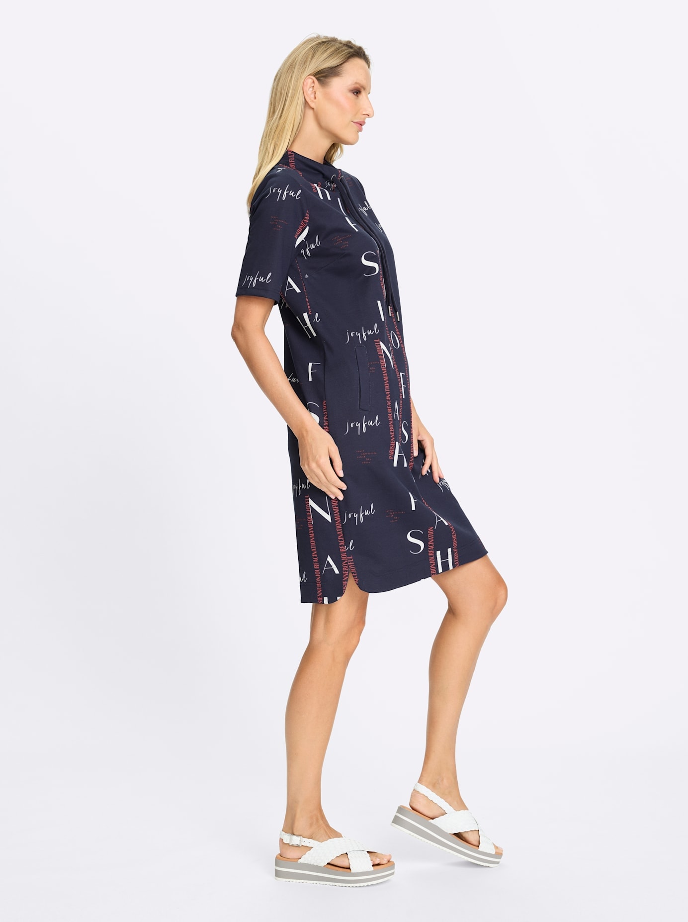 heine Robe en sweat »Sweatkleid« Poches pour les mains