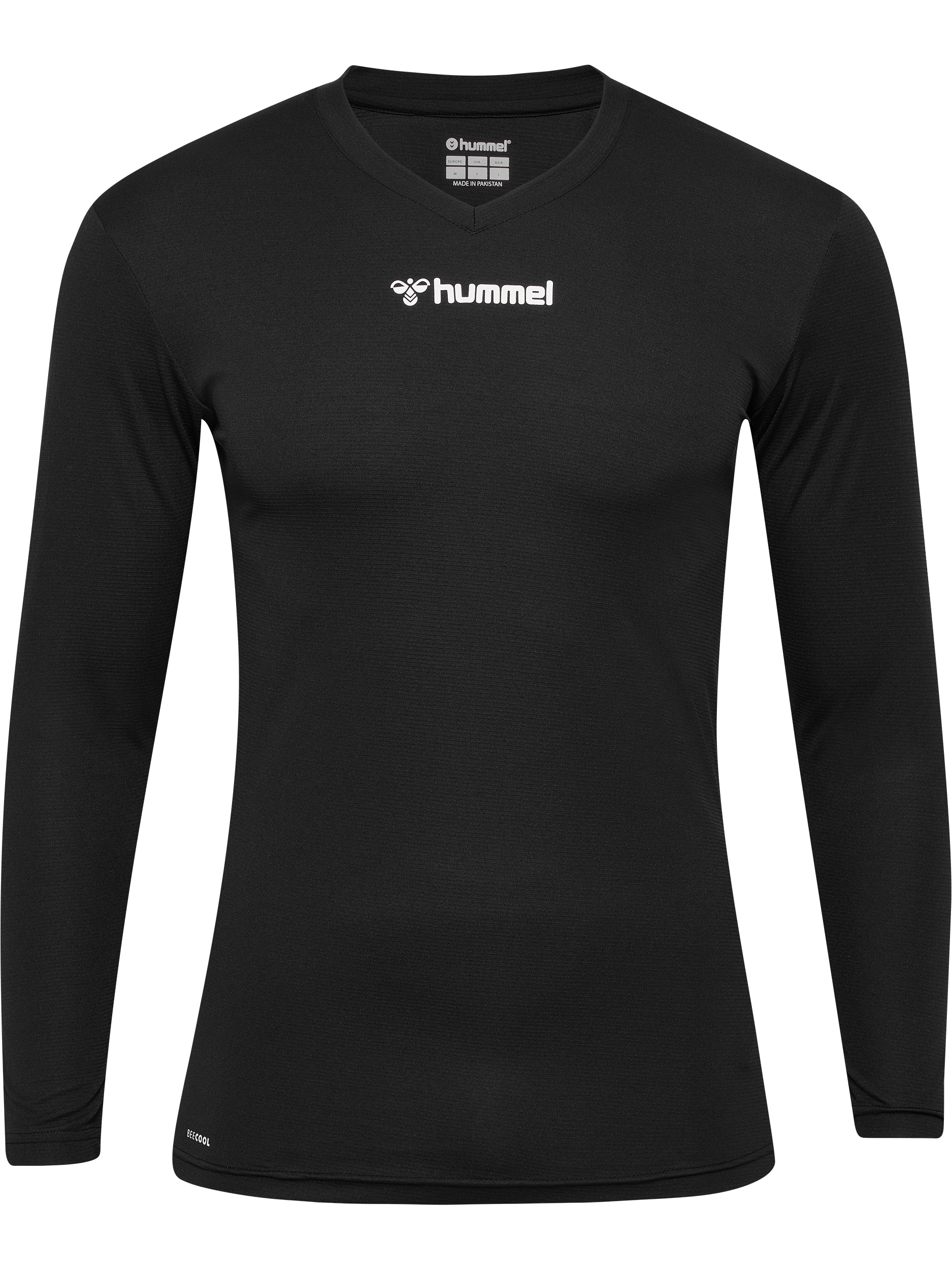 hummel Trainingsshirt »HMLBL ESSENTIAL TEE L/S« reguläre Passform, langärmlig, atmungsaktiv, schnell trocknend