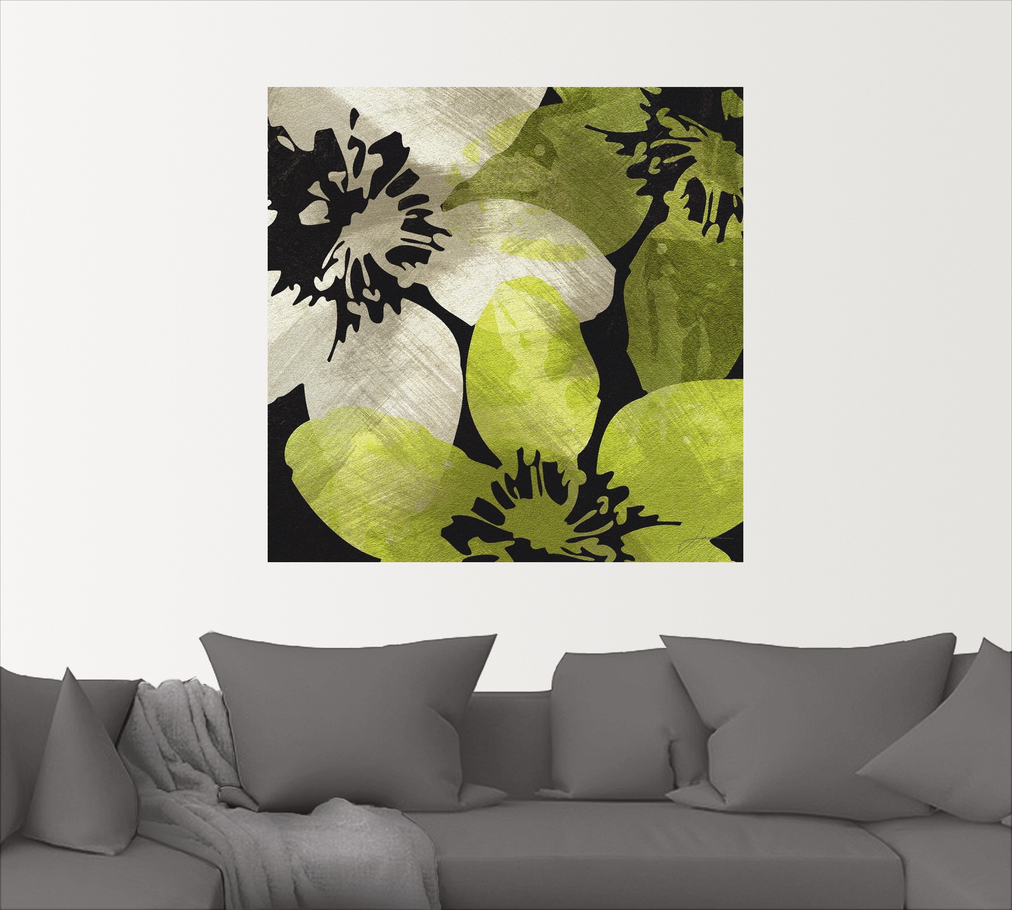 Image of Artland Wandbild »Blüten V«, Blumen, (1 St.), in vielen Grössen & Produktarten - Alubild / Outdoorbild für den Aussenbereich, Leinwandbild, Poster, Wandaufkleber / Wandtattoo auch für Badezimmer geeignet bei Ackermann Versand Schweiz