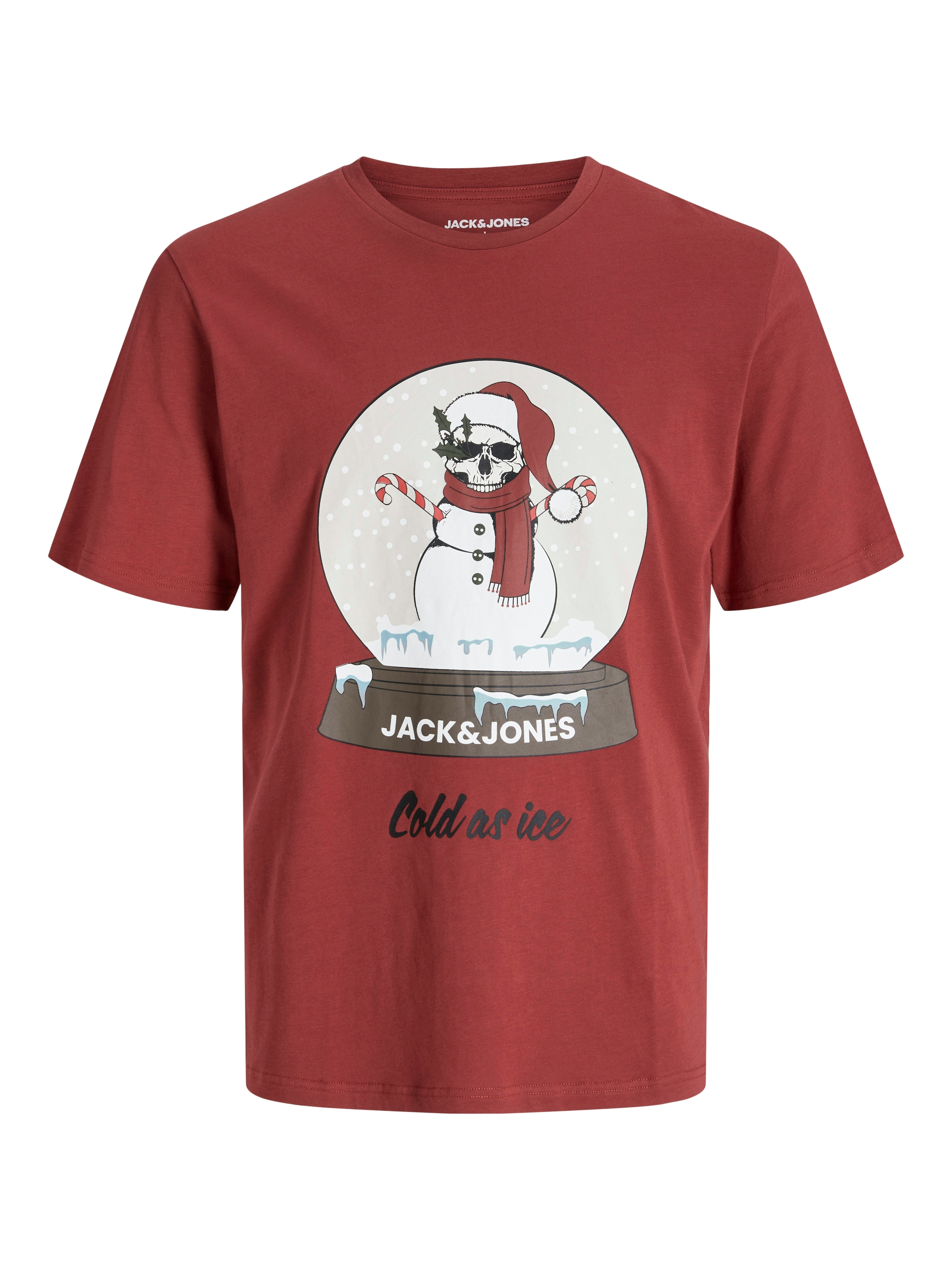 Jack & Jones Kurzarmshirt »JJNOEL XMAS TEE SS CREW NECK«