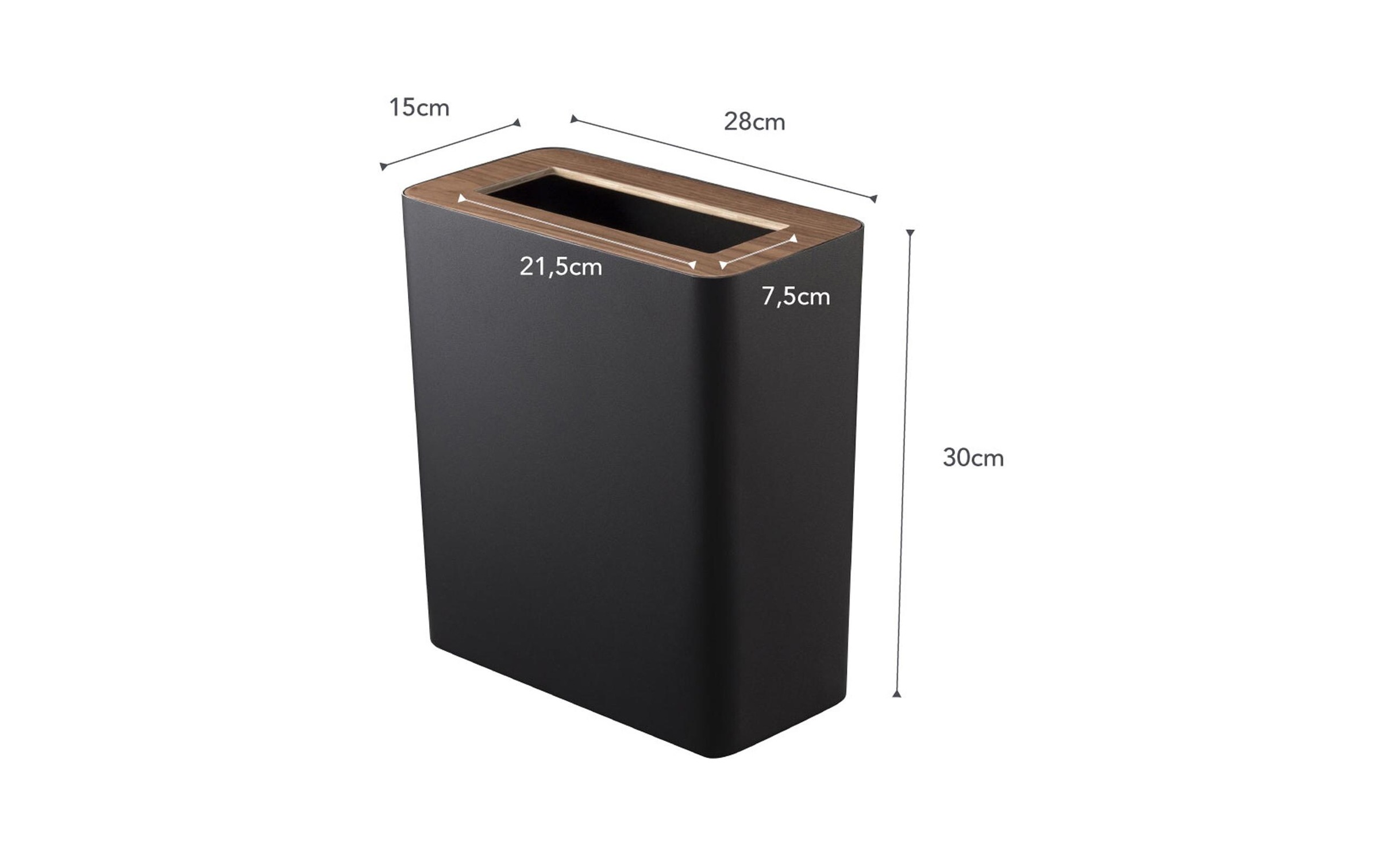 Yamazaki Mülleimer »RIN 10 l«, Holzart: Eiche (USA)