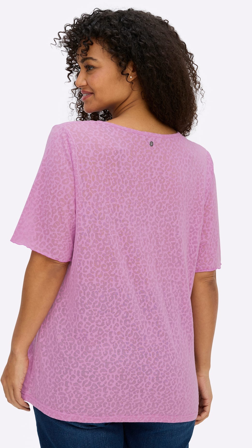 Sheego Rundhalsshirt »T-Shirt« 1