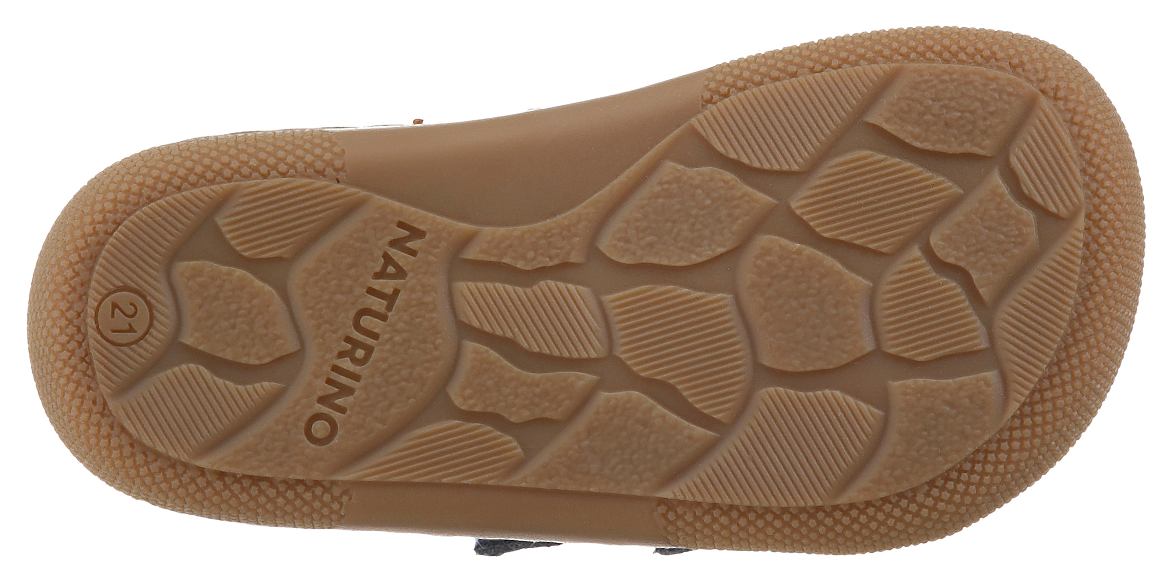Naturino Chaussures pieds nus »BAREFOOT AMUR VL«  Klettschuh mit Lederinnenausstattung , Grössenschablone zum Download