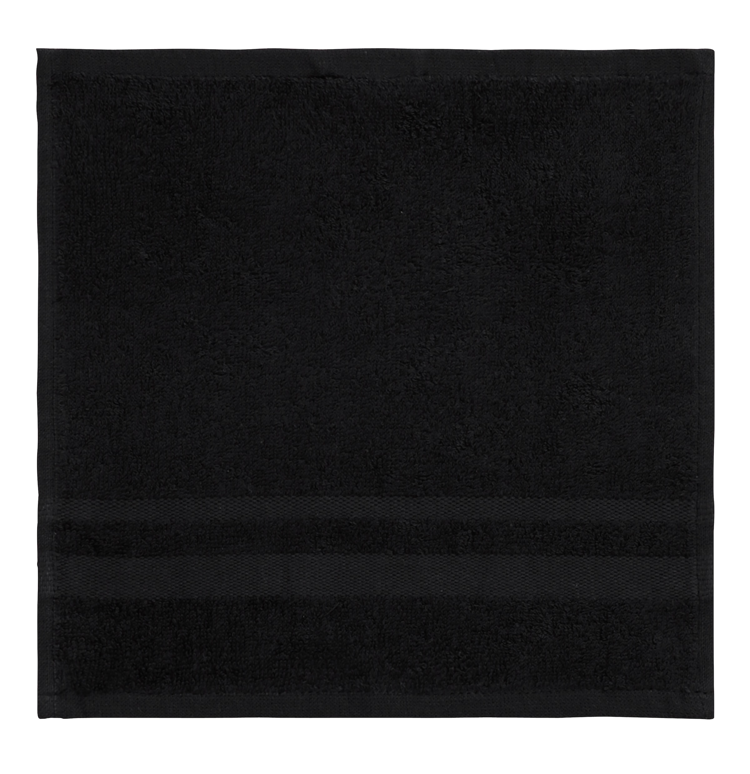 my home Gant de toilette »Vanessa, als Set und Serie erhältlich, 10 Seiftücher, 30x30cm« Handtücher mit Bordüre, 100% Baumwolle, einfarbig, weich