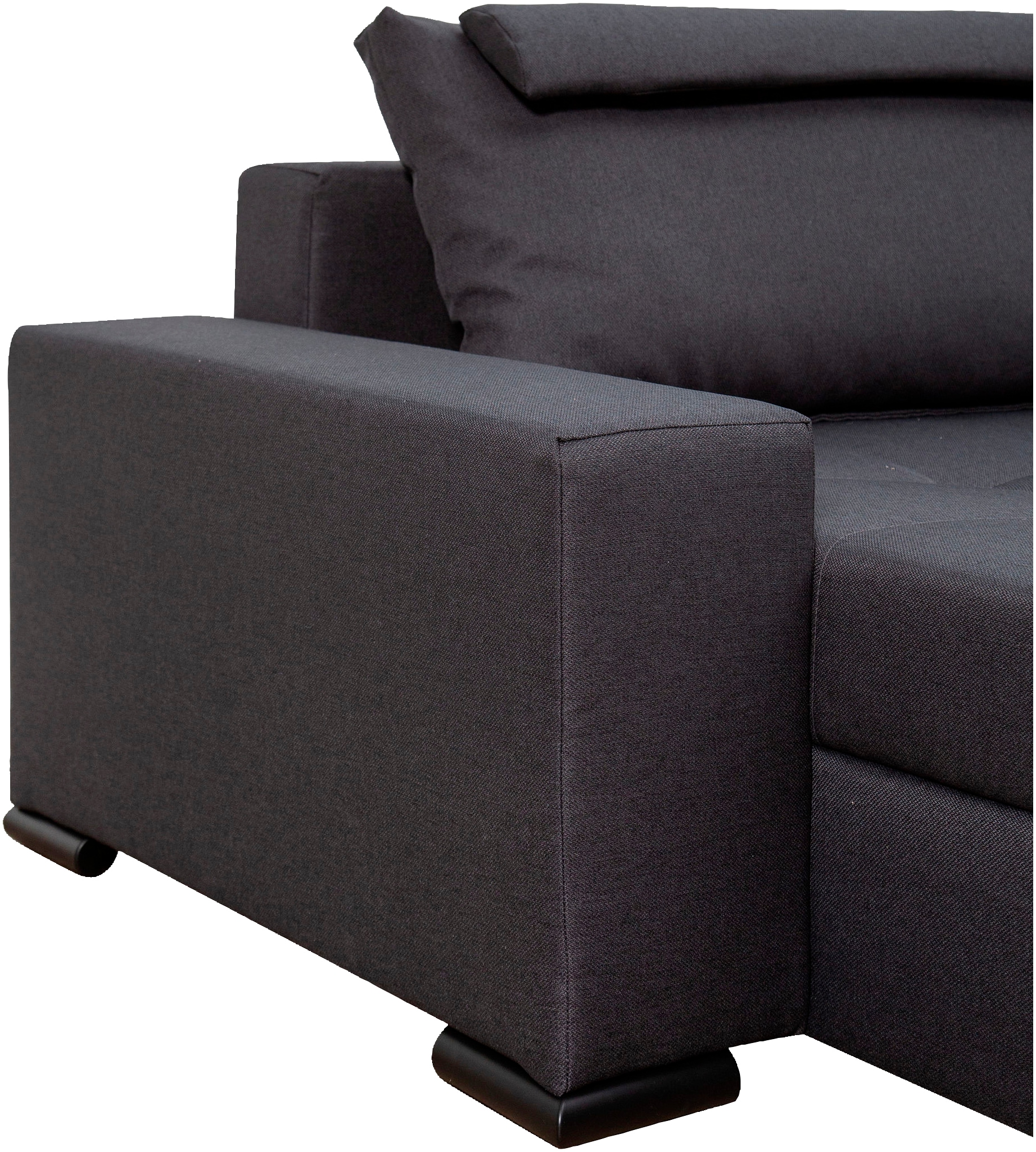COLLECTION AB Wohnlandschaft »XXXL-Josy Relax U-Form Breite 352 cm, mit 2 gleich grossen Recamieren«, inkl. Bettfunktion, Bettkasten, mit 4 Rückenkissen in zwei Grössen