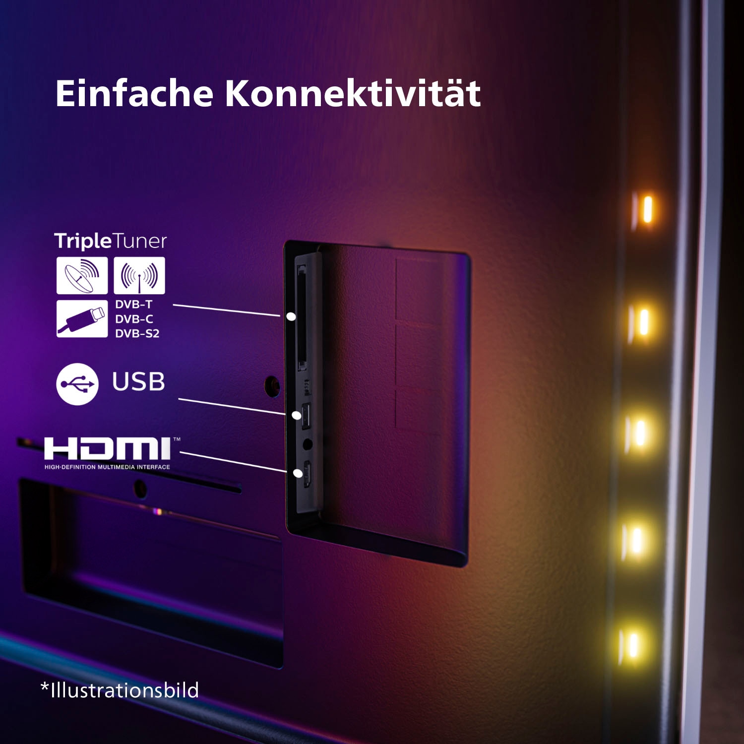 Philips LED-Fernseher »43PUS8909/12«, 4K Ultra HD, Smart-TV