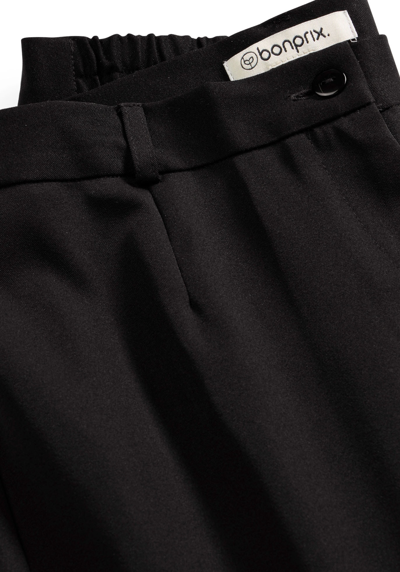 bonprix Pantalon marlène  jambe large, pli marqué et ceinture confortable