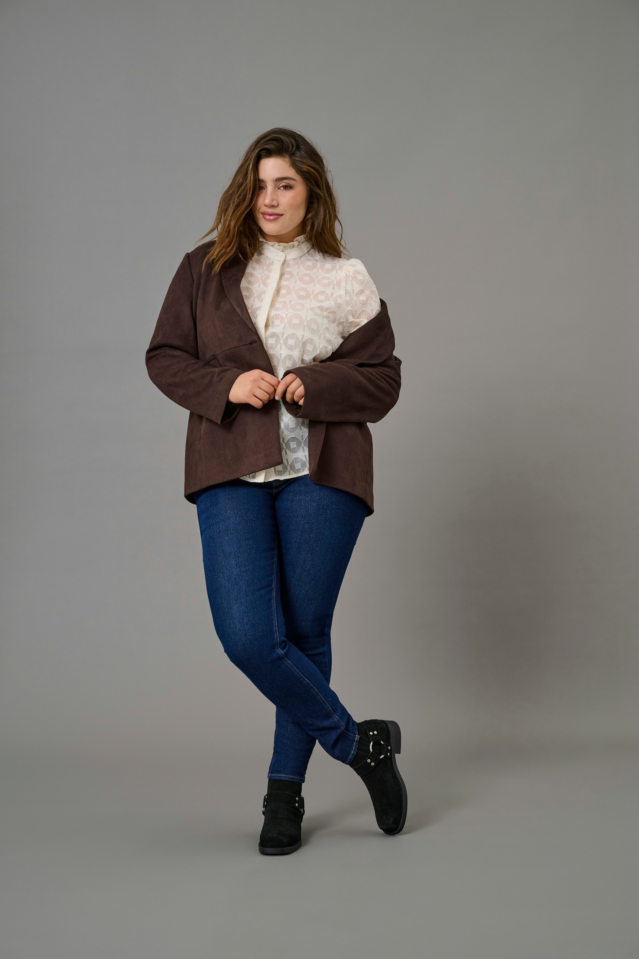 ONLY CARMAKOMA Jeans skinny »CARCRUZ EX HW SKINNY DNM PIMBOX BF«