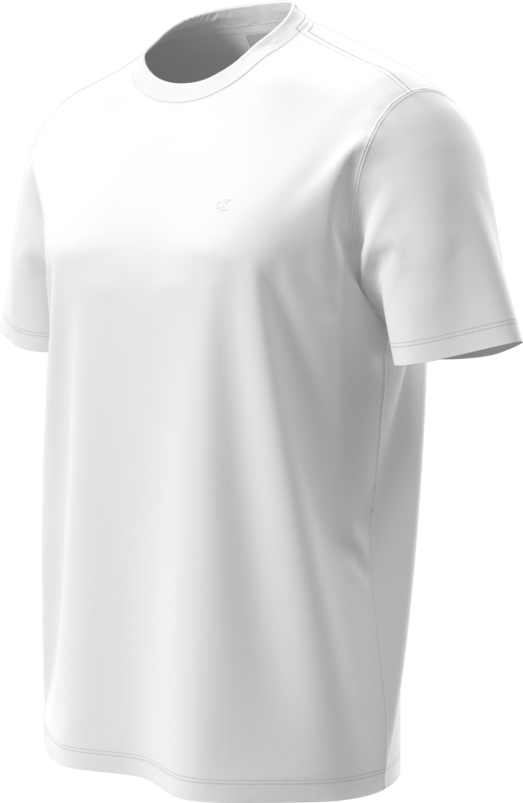 Calvin Klein T-Shirt »SS STRETCH COTTON SLIM TEE«, Mit Rundhalsausschnitt