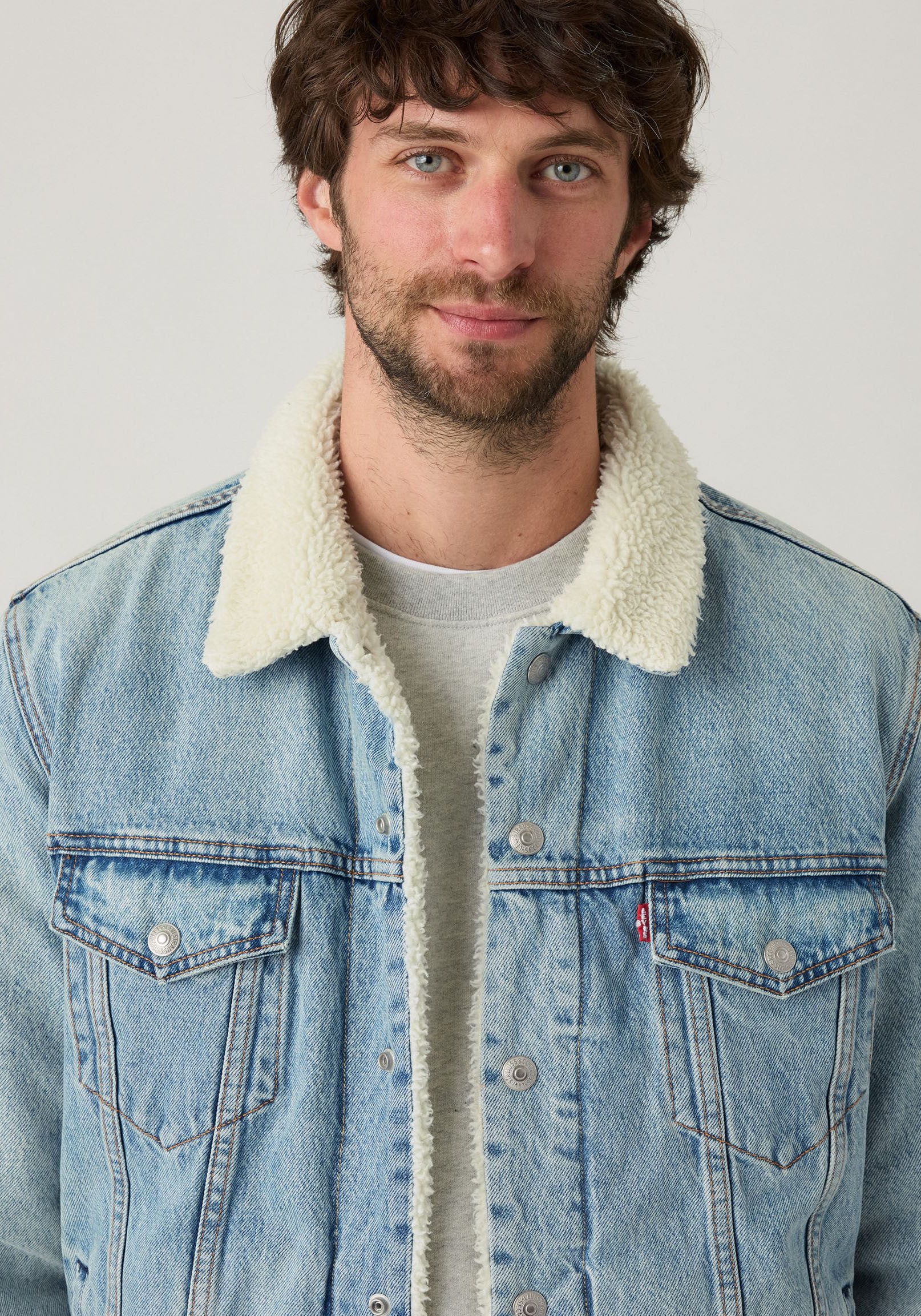Levi's® Veste courte »SHERPA« mit Sherpa Fütterung