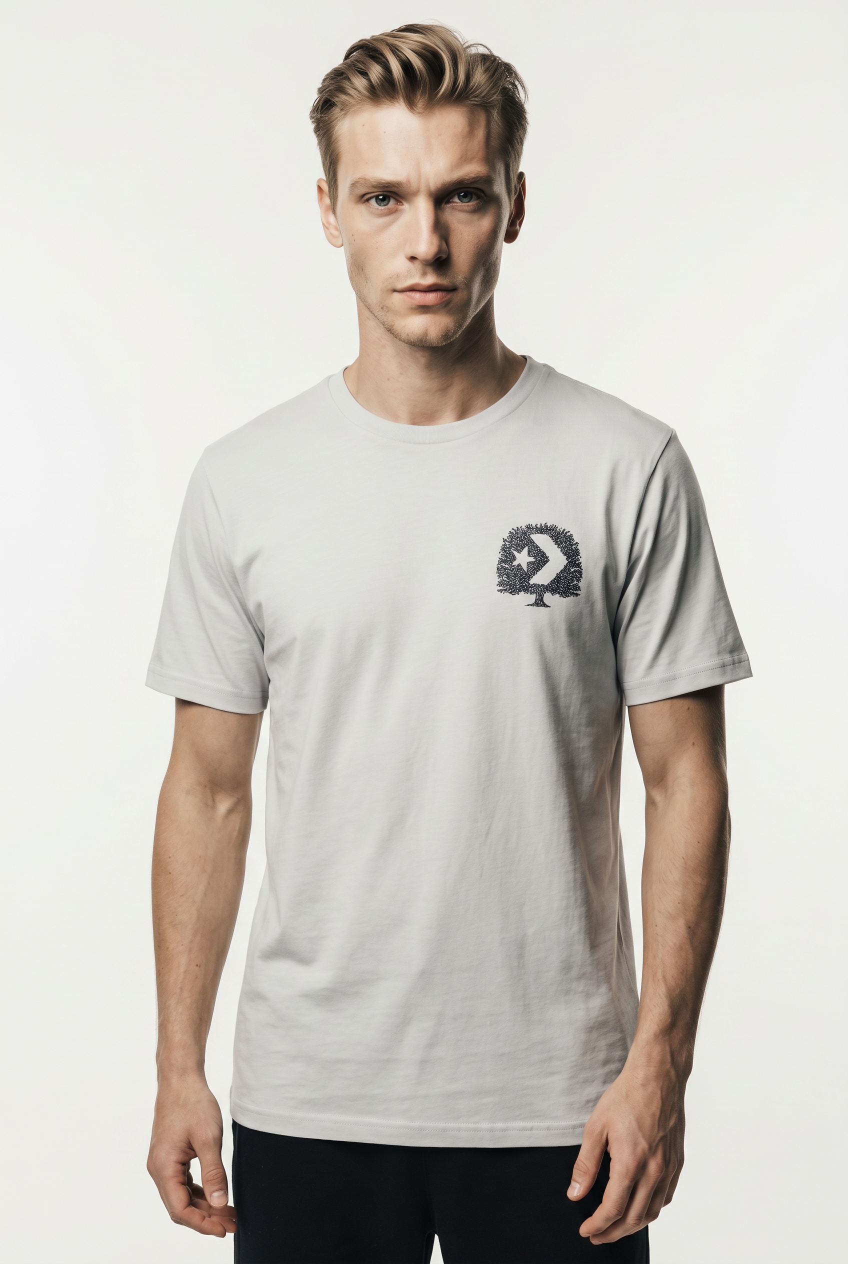 Converse T-shirt »MEN'S CONVERSE TREE T-SHIRT« en coton, disponible des tailles XS à XXL