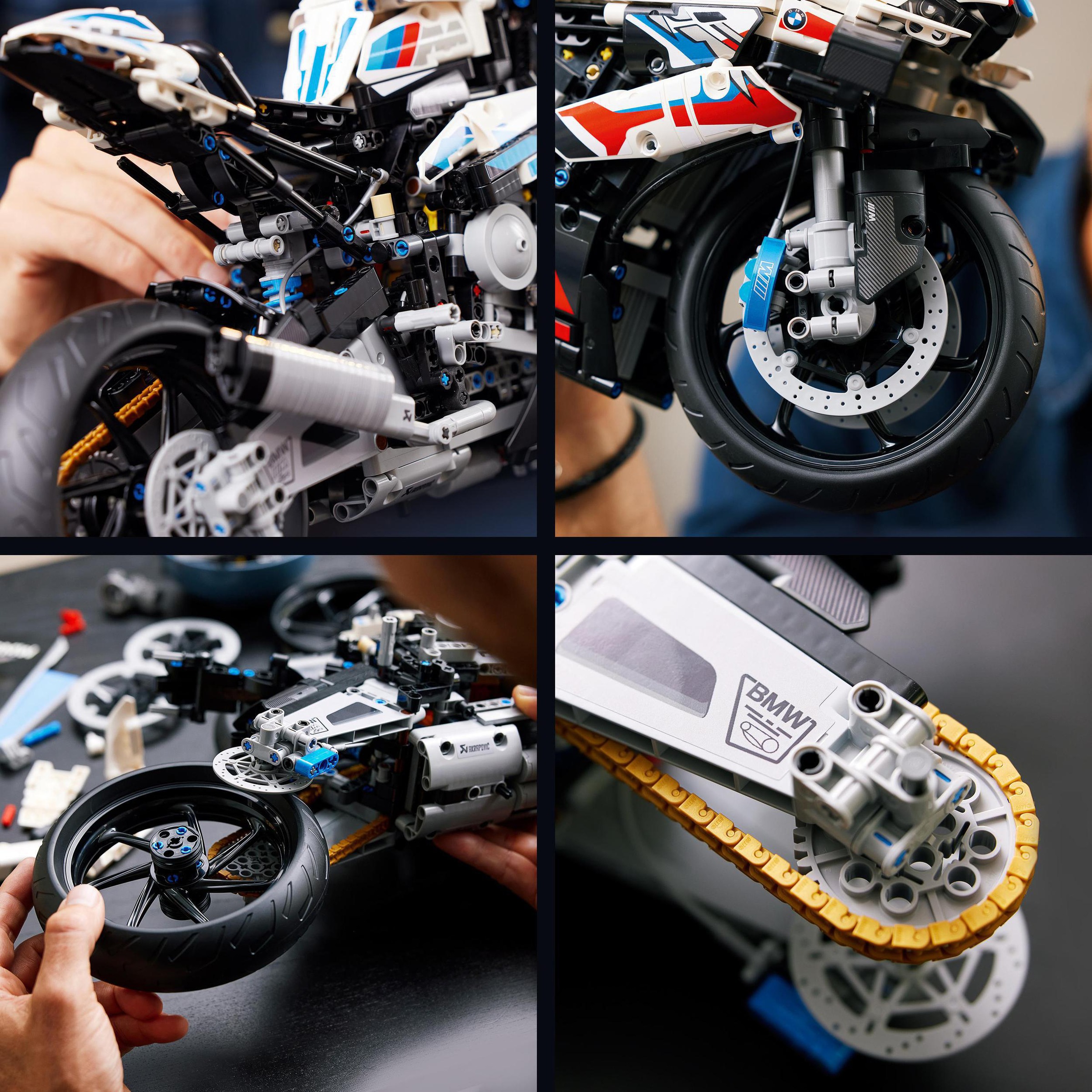 LEGO® Konstruktionsspielsteine »BMW M 1000 RR (42130), LEGO® Technic«, (1920 St.), Made in Europe