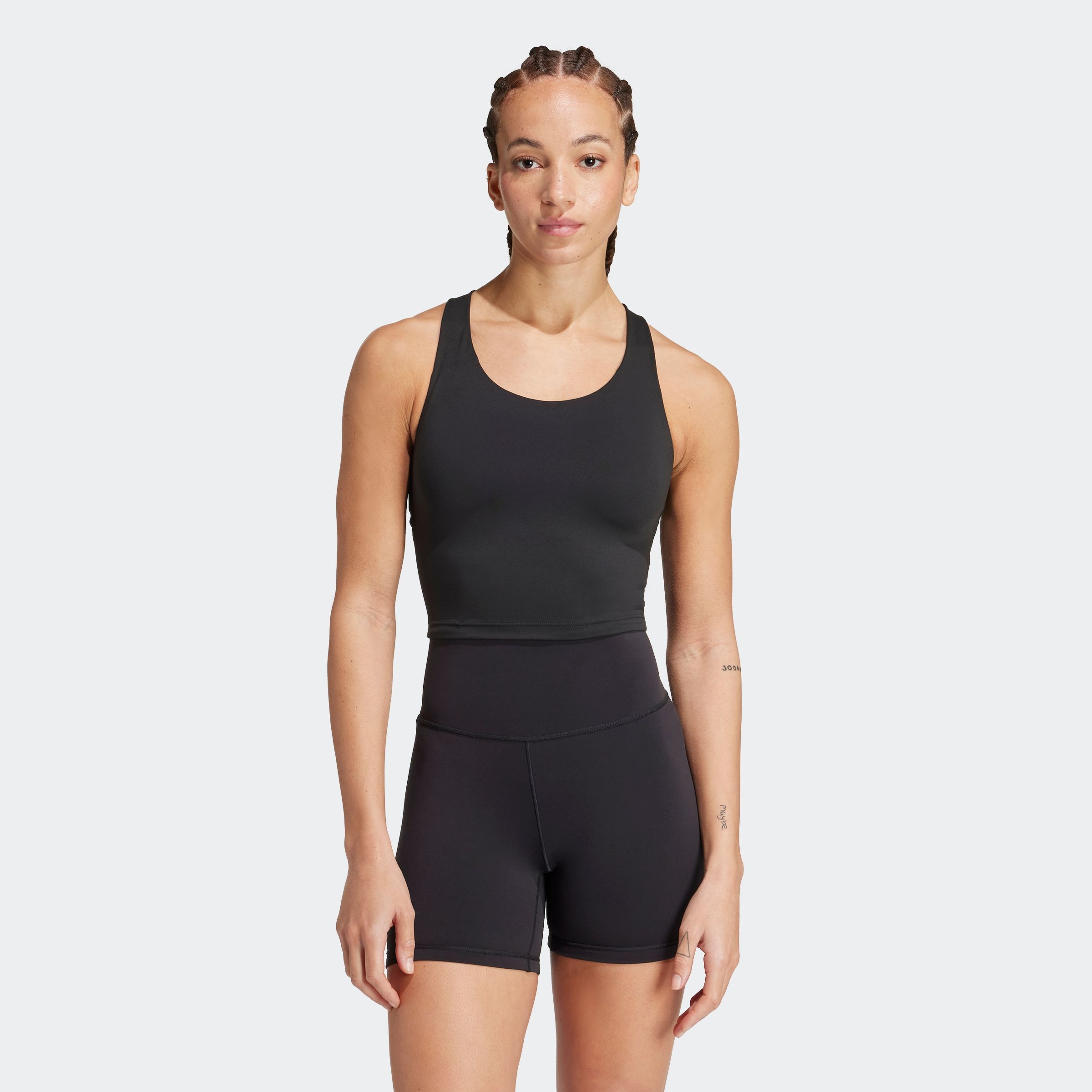 Image of adidas Performance Sport-BH "ALL ME MEDIUM-SUPPORT LONG LINE BRA"