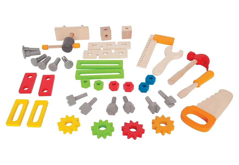Hape Spielwerkbank »Meister Werkbank (38-tlg.)«