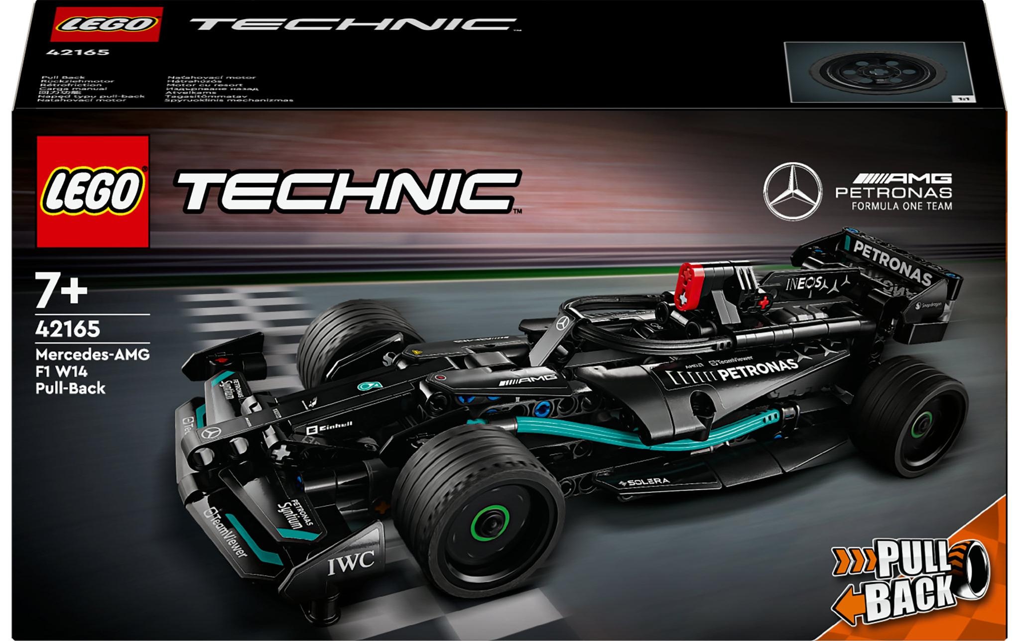 Spielbausteine »Technic Mercedes-AMG F1 W14 E Performance Pull-Back 42165«, (240 St.)