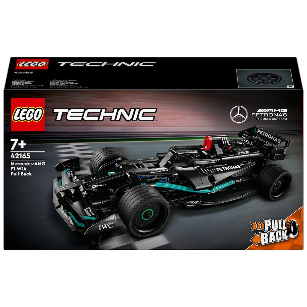 LEGO® Spielbausteine »Technic Mercedes-AMG F1 W14 E Performance Pull-Back 42165«, (240 St.)