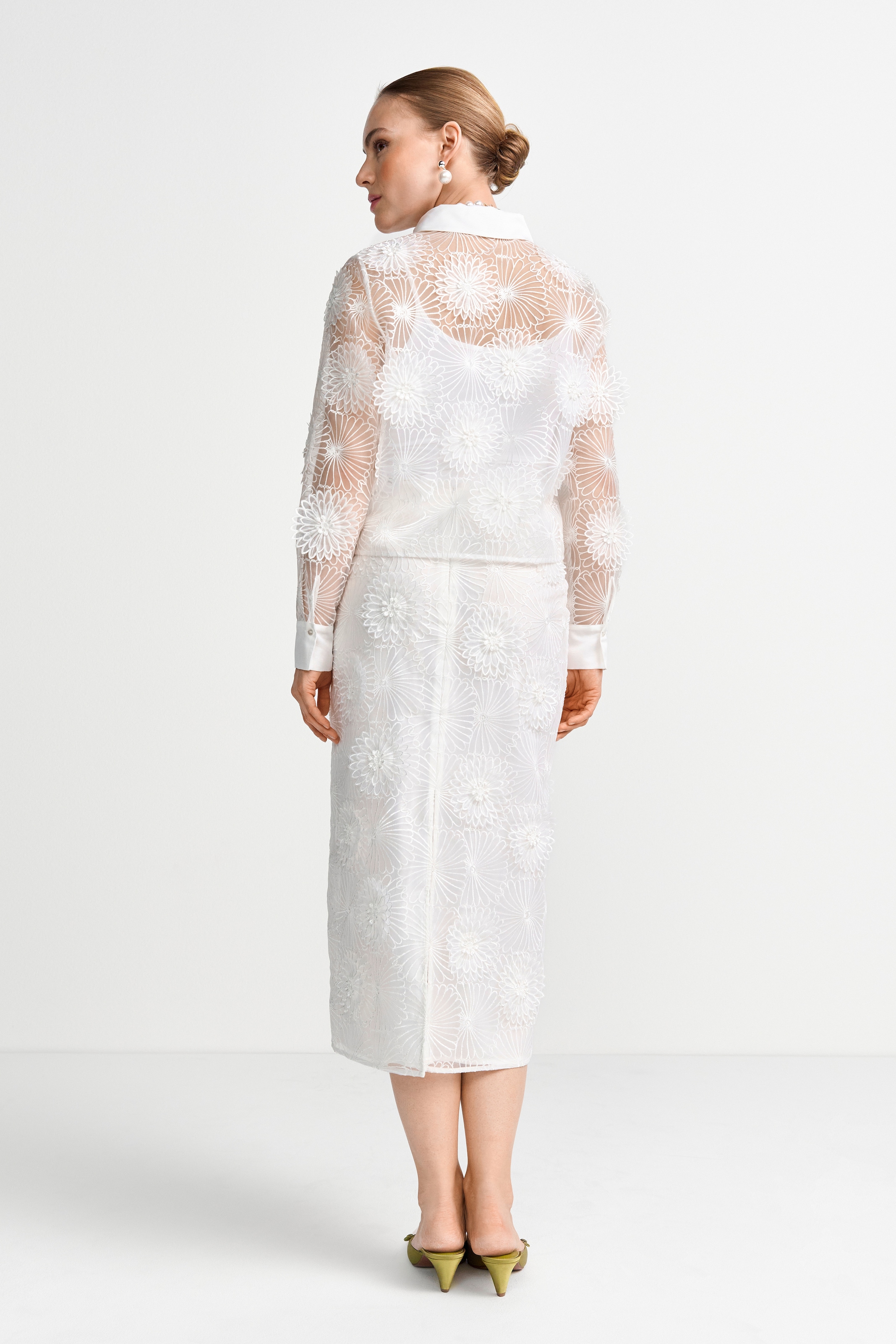 RICHROYAL Blouse en dentelle im festlichen Look