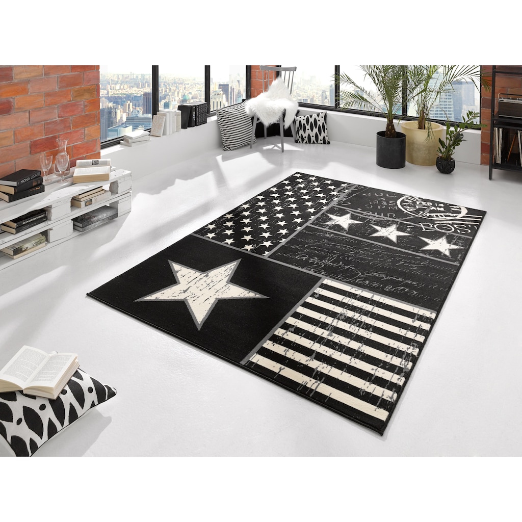HANSE Home Teppich »Patchwork Stars«, rechteckig