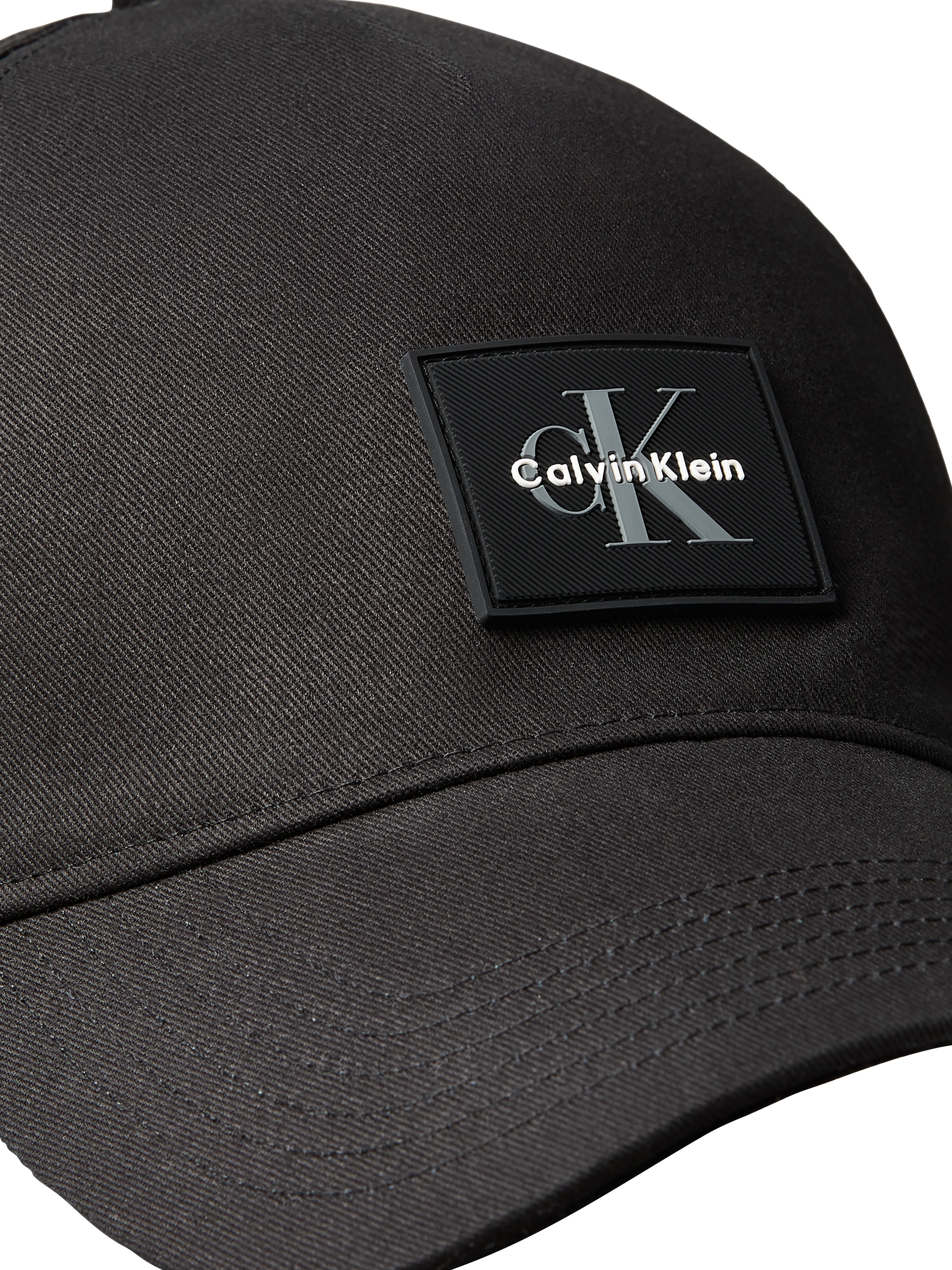 Calvin Klein Casquette de baseball »MONOLOGO RUBBER PATCH BB CAP« Regular fit und grössenverstellbar