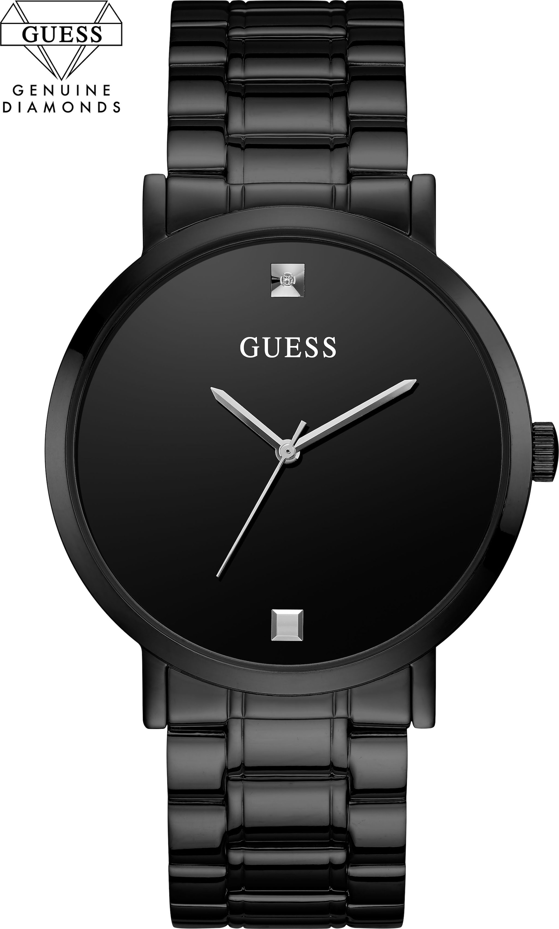 Guess Quarzuhr »GENUINE DIAMOND, W1315G3« kaufen