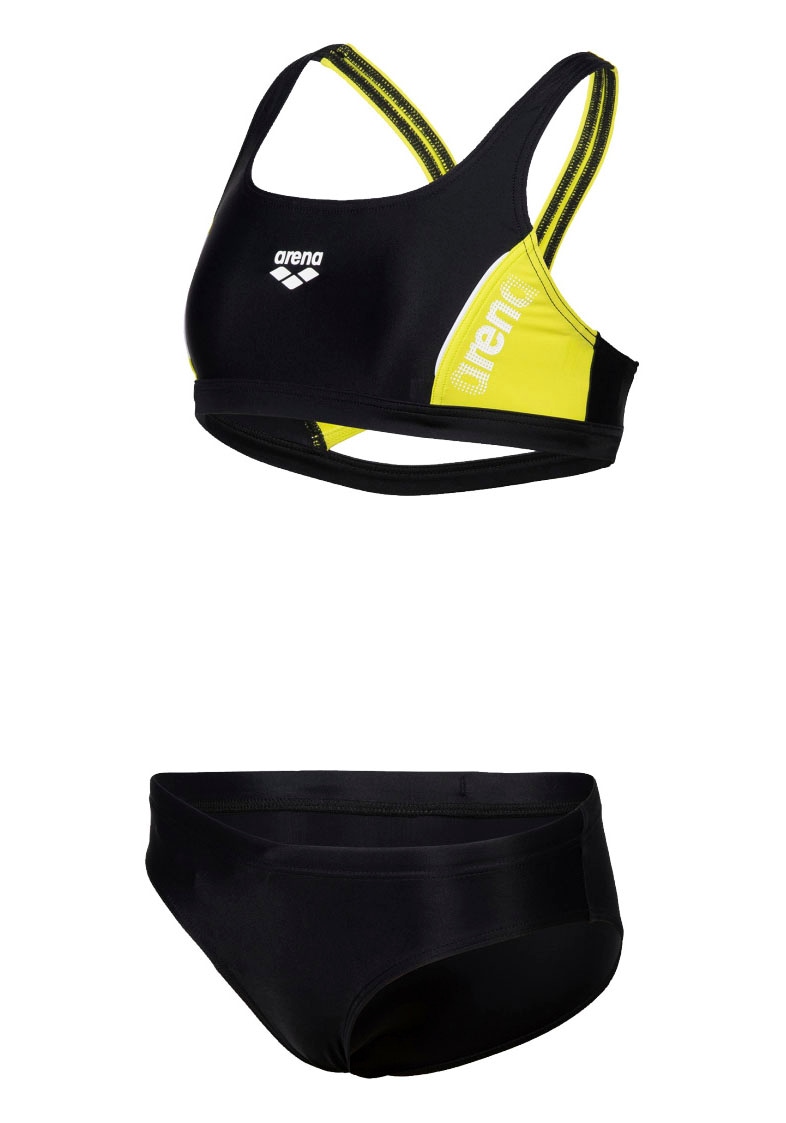 PIECES Arena THRICE TWO versandkostenfrei Bustier-Bikini »G mit Trendige JR kaufen R«, Markenschriftzug