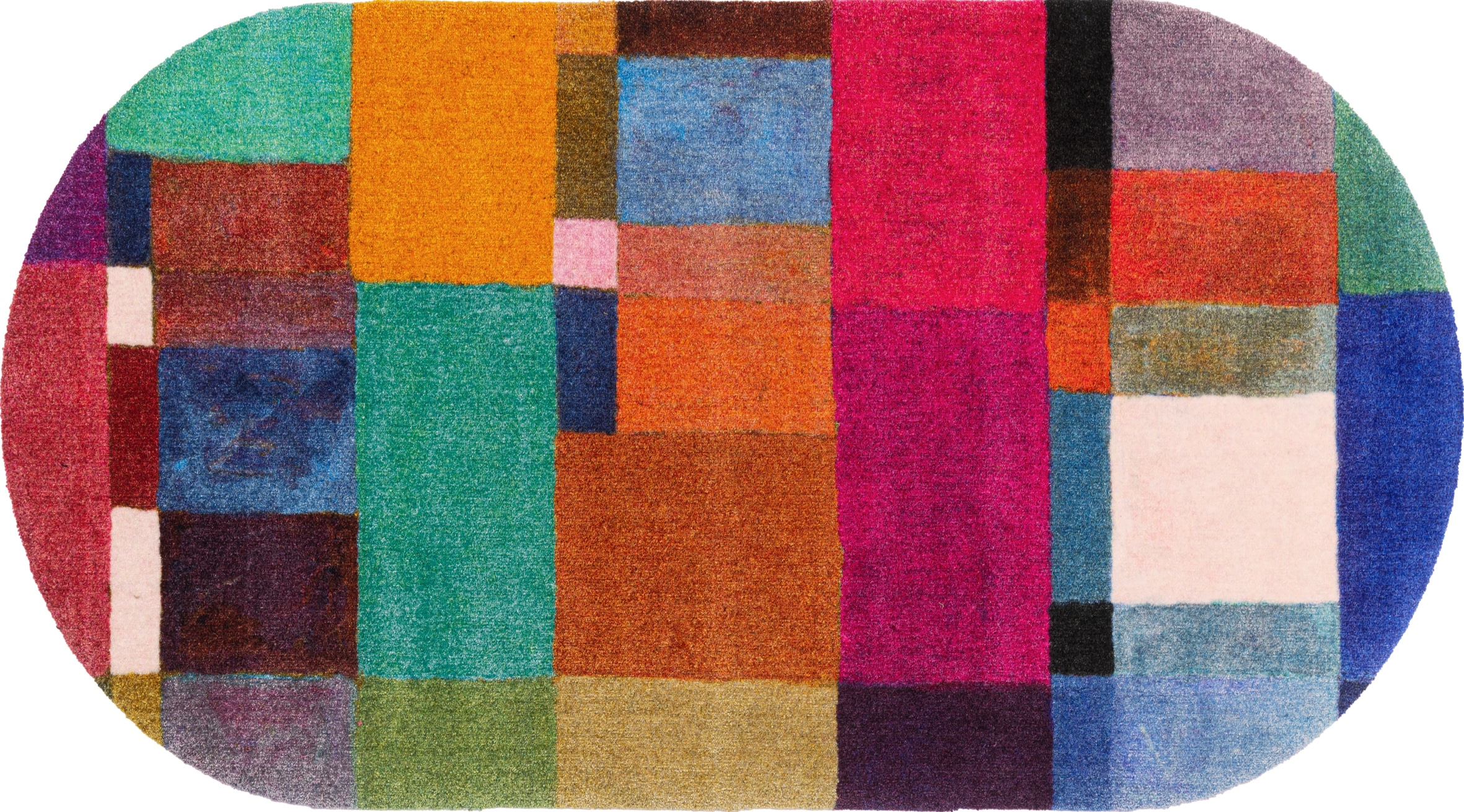 Image of wash+dry by Kleen-Tex Fussmatte "Mosaique" rechteckig 9 mm Höhe