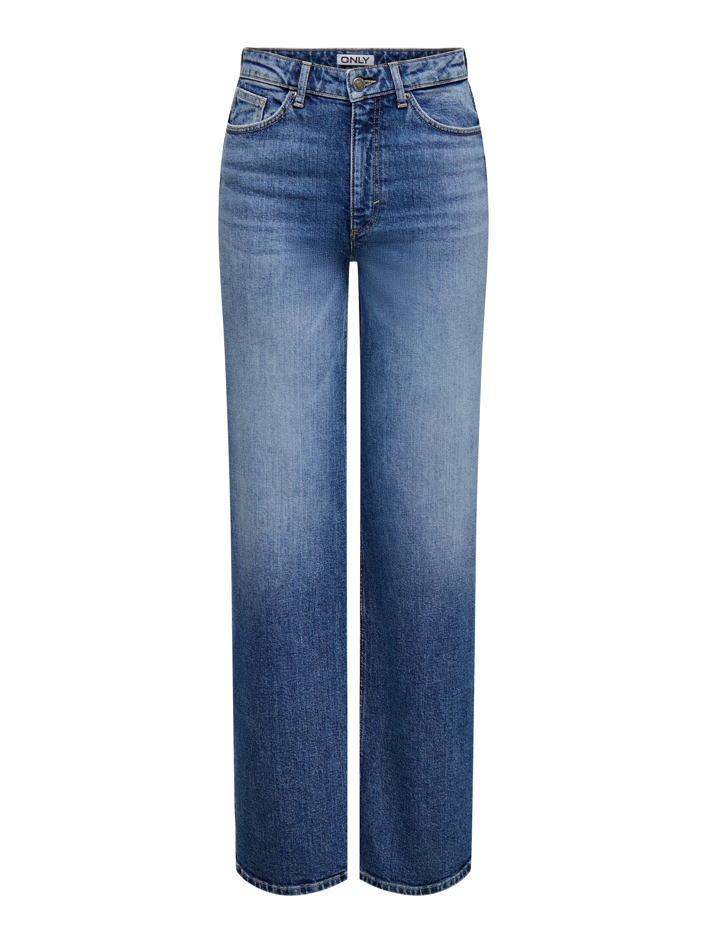 ONLY Jeans taille haute »ONLJUICY HW WIDE LEG DOT330 DNM NOOS« Baumwollmischung, wide fit, high waist