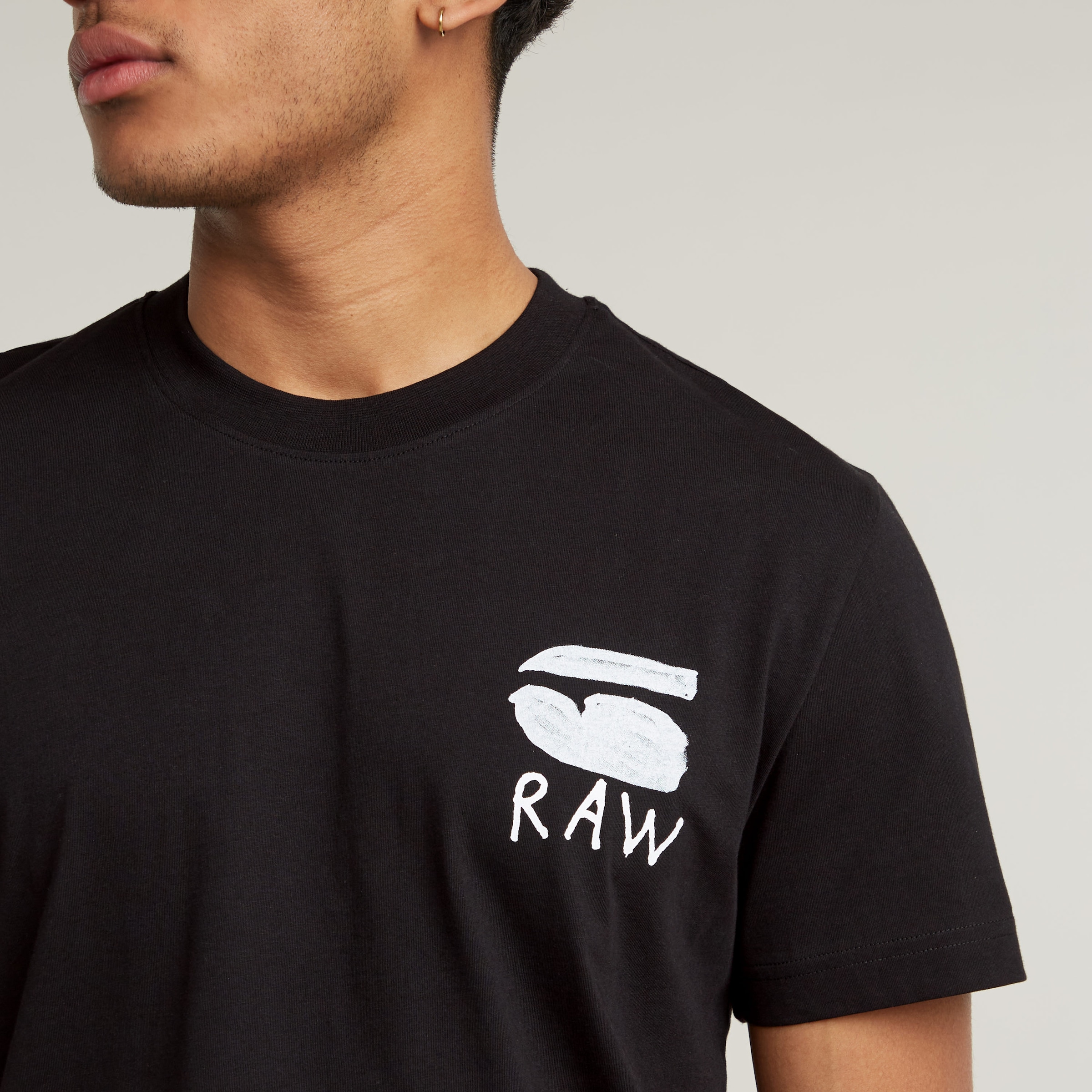 G-Star RAW T-Shirt »Burger back print r t«