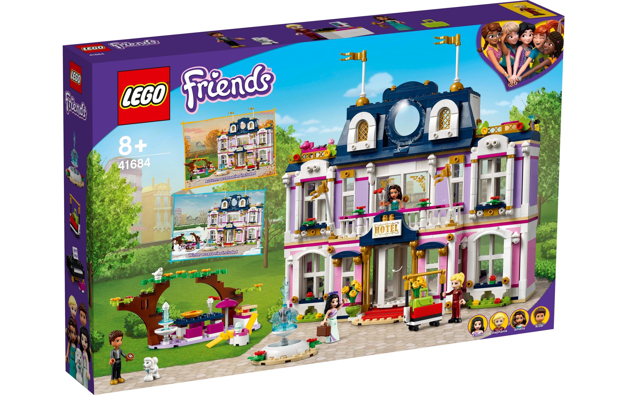 Image of LEGO® Konstruktionsspielsteine »Heartlake City Hotel« bei Ackermann Versand Schweiz