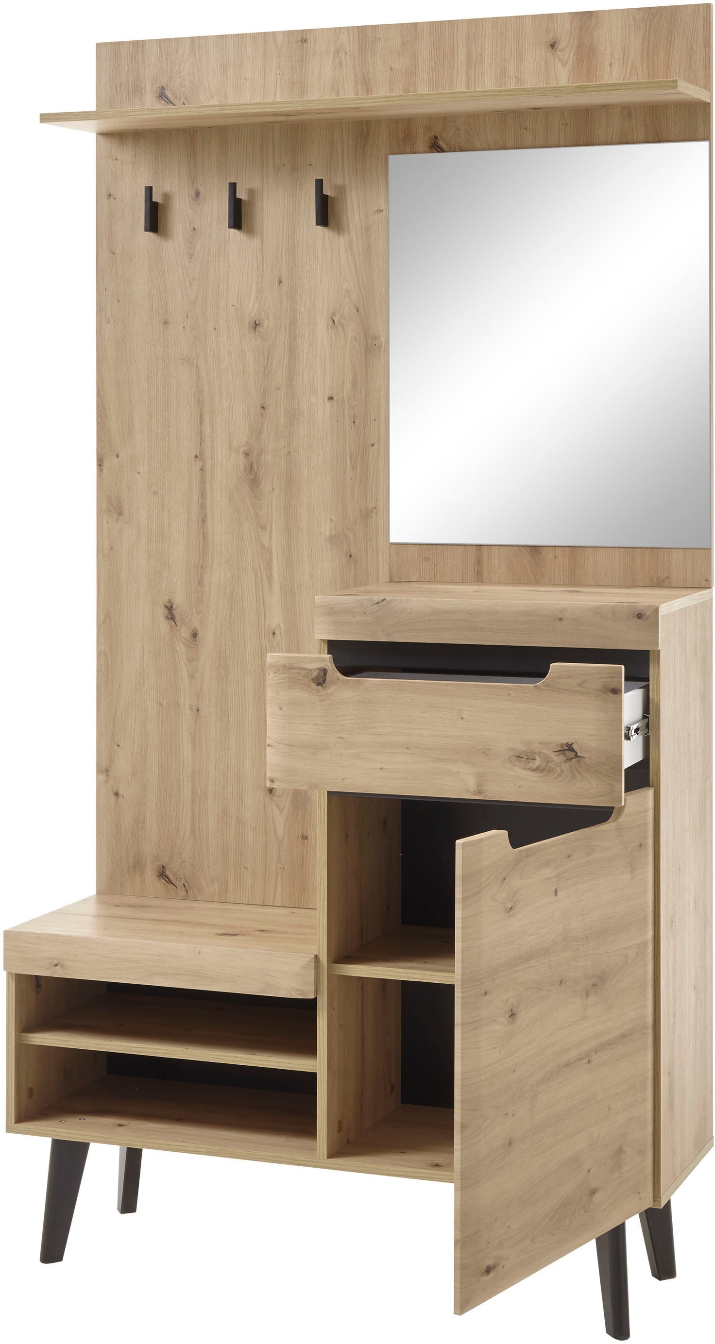 Image of my home Garderoben-Set »Torge«, (Set, 3 St.), im schönen Scandi Look bei Ackermann Versand Schweiz