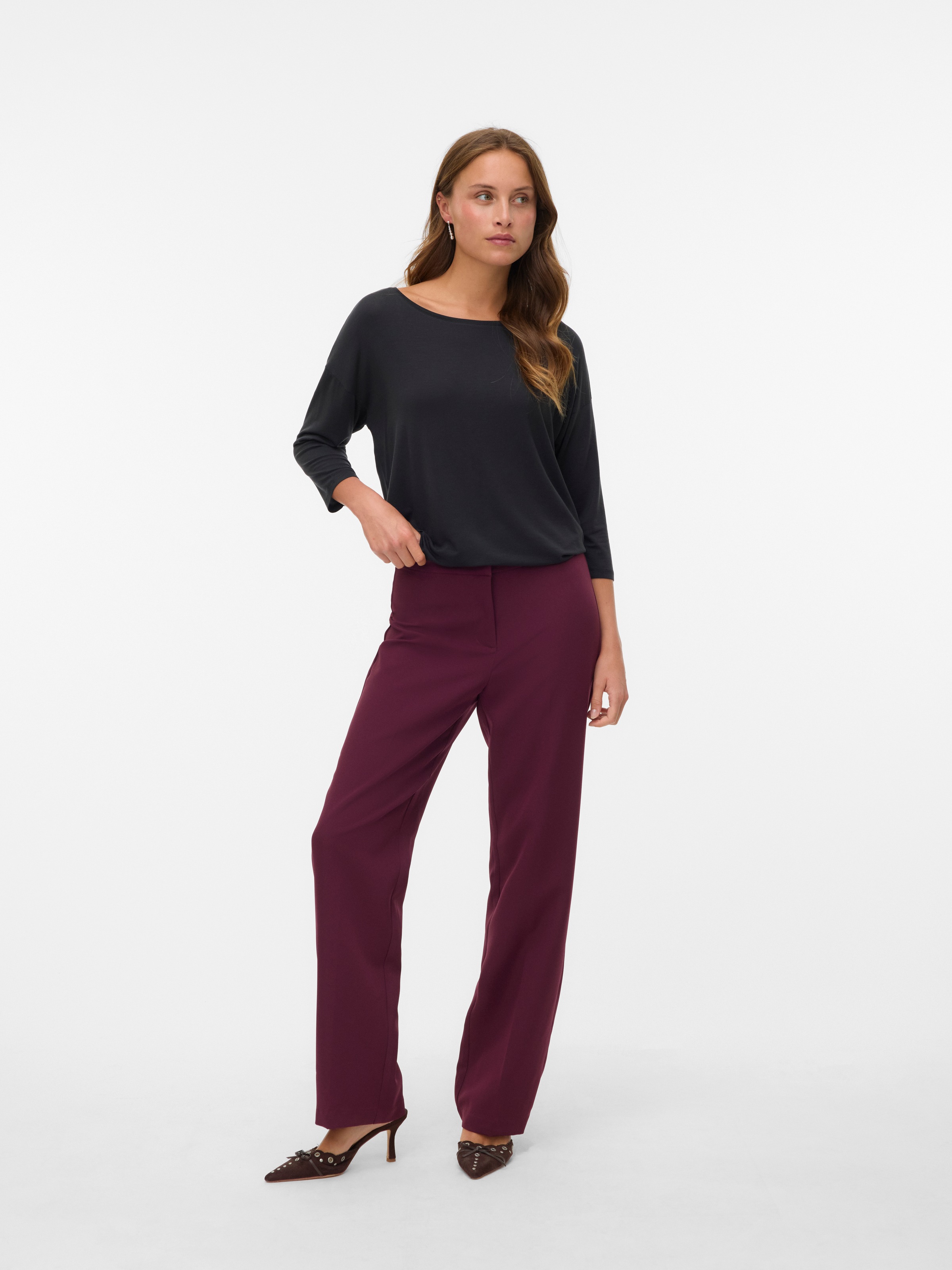 Vero Moda 3/4-Arm-Shirt »VMAVA 3/4 TOP JRS GA NOOS«